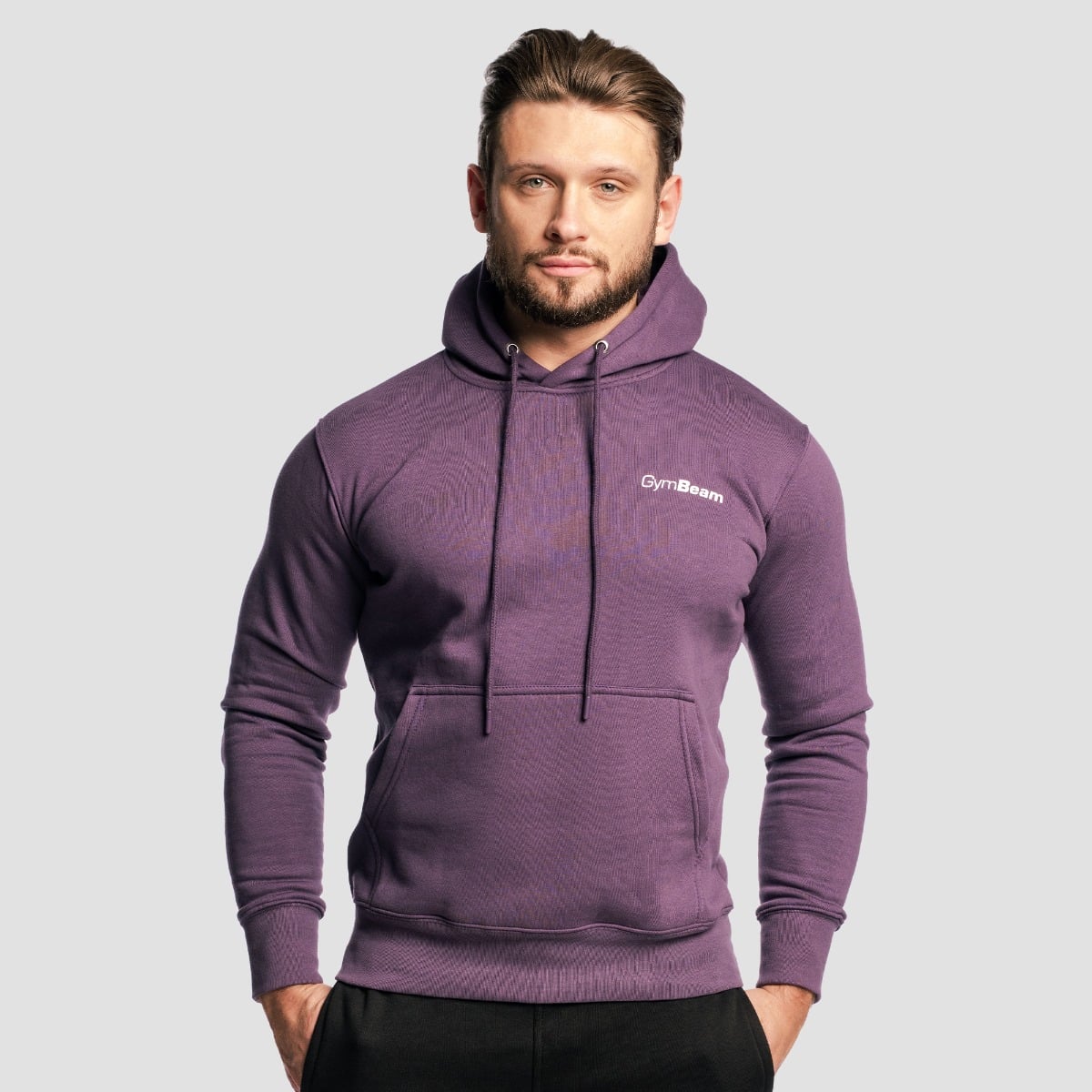 Męska bluza z kapturem Athlete Obsidian - GymBeam