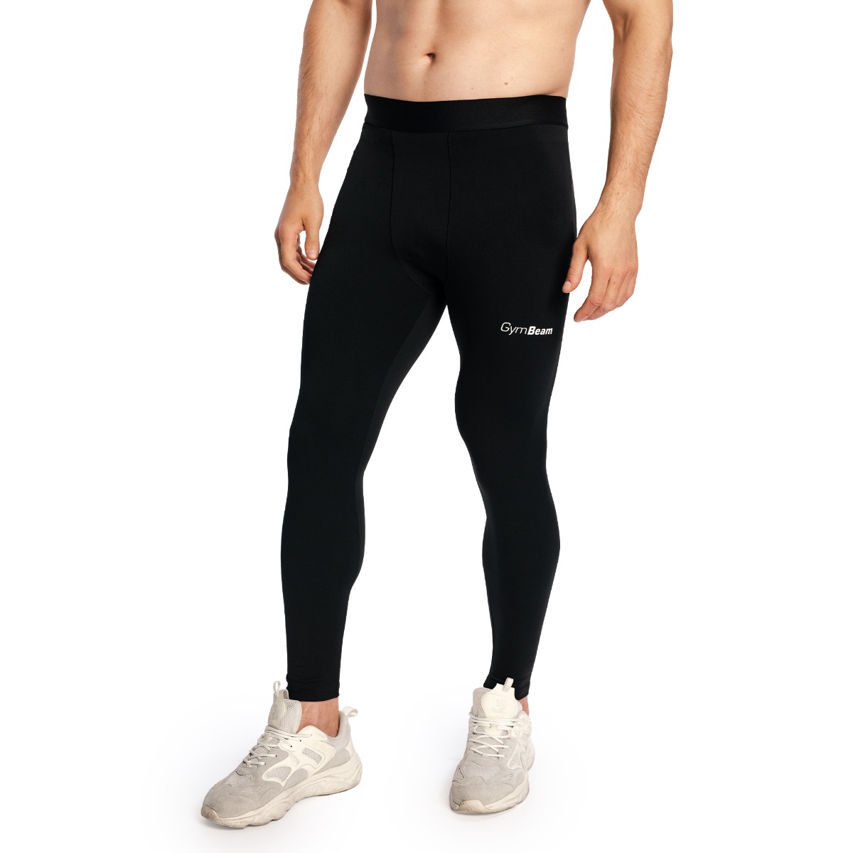 GymBeam Men‘s Combat Leggings Black - Rozmiar: M | Kolor: Czarny | Waga: 0,1723 g | Opakowanie: 100 · záber 7