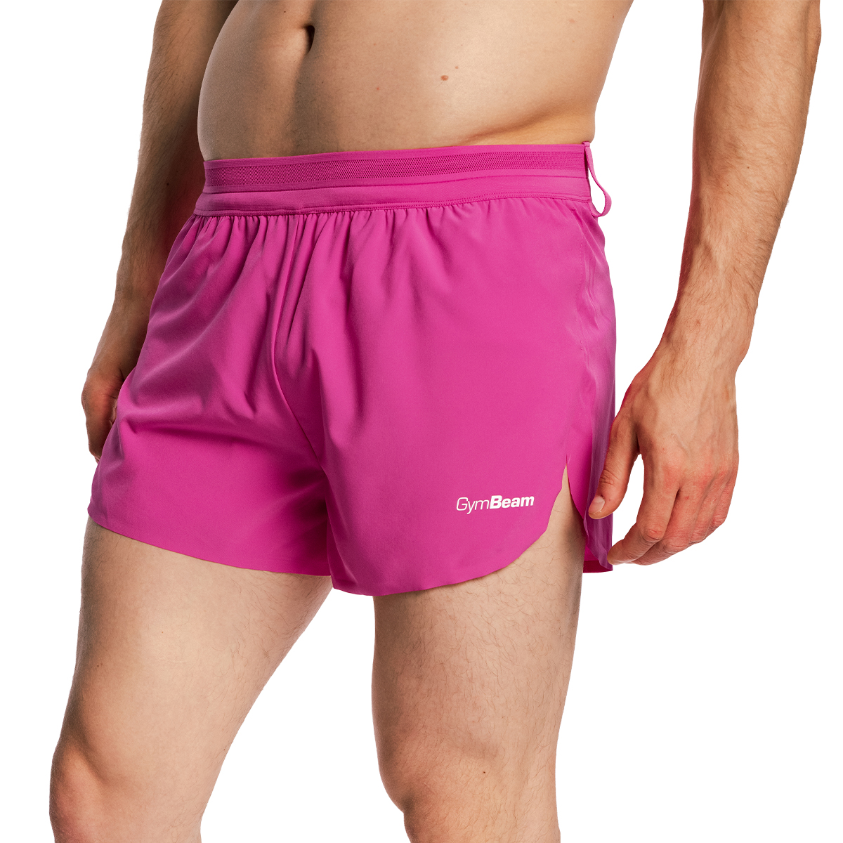 GymBeam Men‘s Pulse X Running Shorts 2in1 Purple - Rozmiar: S | Kolor: Fioletowy | Waga: 0,105 g | Opakowanie: 59 · záber 9