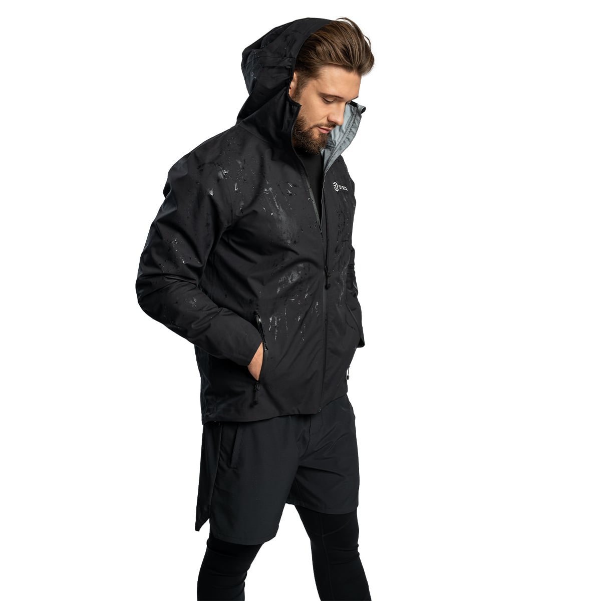 STRIX Men‘s Vertex Jacket Black - Rozmiar: XL | Kolor: Czarny | Waga: 0,36 g · záber 10