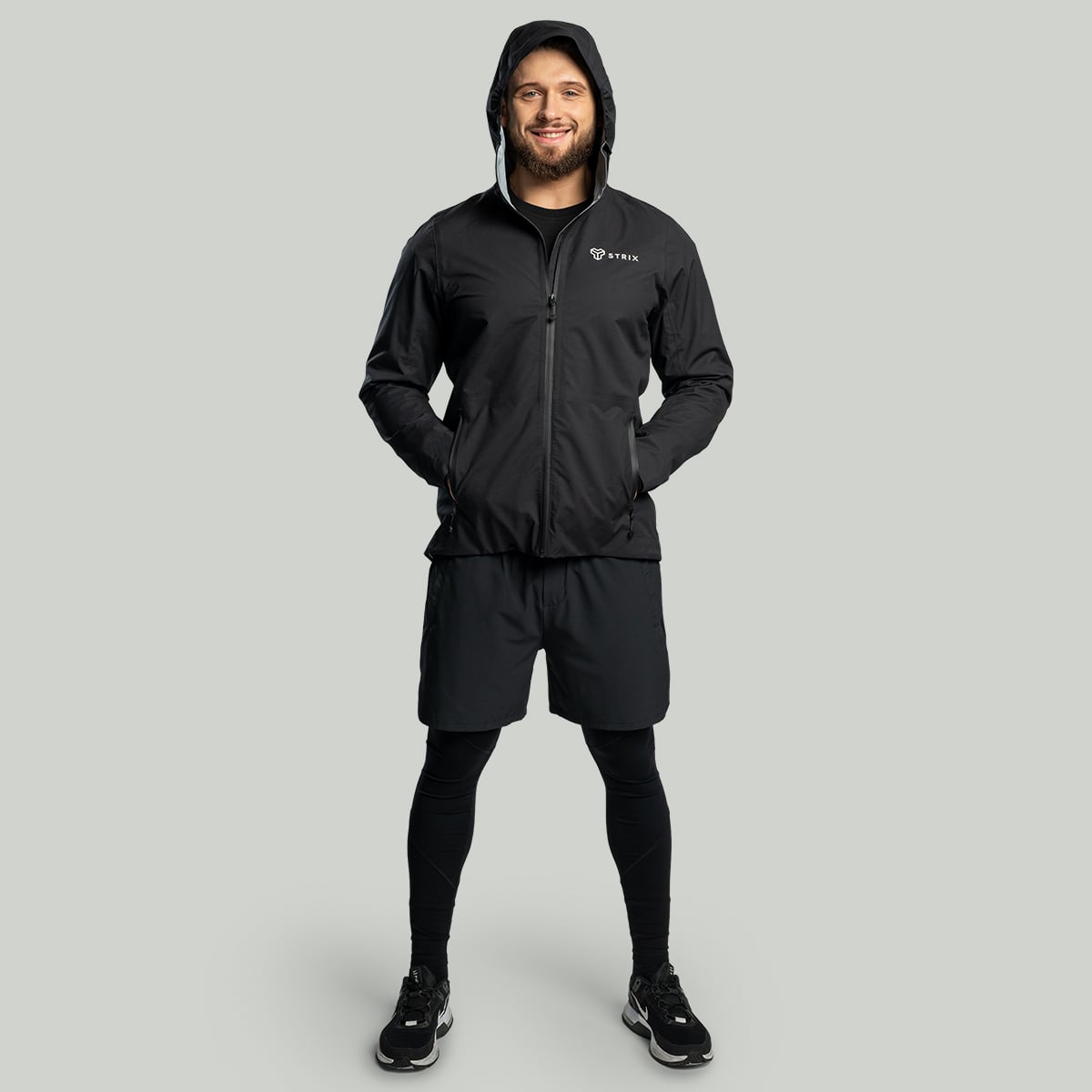 STRIX Men‘s Vertex Jacket Black - Rozmiar: XL | Kolor: Czarny | Waga: 0,36 g · záber 6