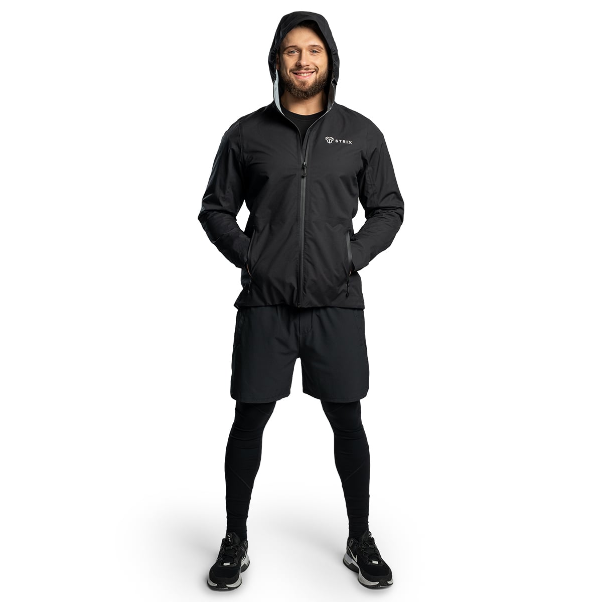 STRIX Men‘s Vertex Jacket Black - Rozmiar: XL | Kolor: Czarny | Waga: 0,36 g · záber 12