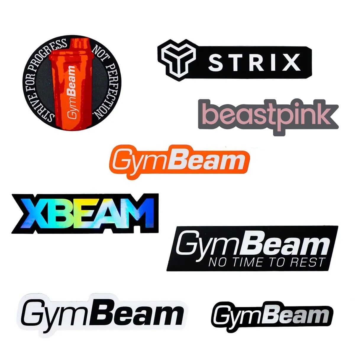 Naklejki 8 szt. - GymBeam