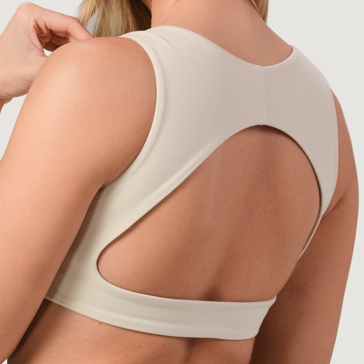 Biustonosz sportowy NEO Almond - GymBeam