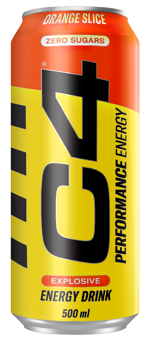 Cellucor C4 Energy Drink 500 ml orange slice
