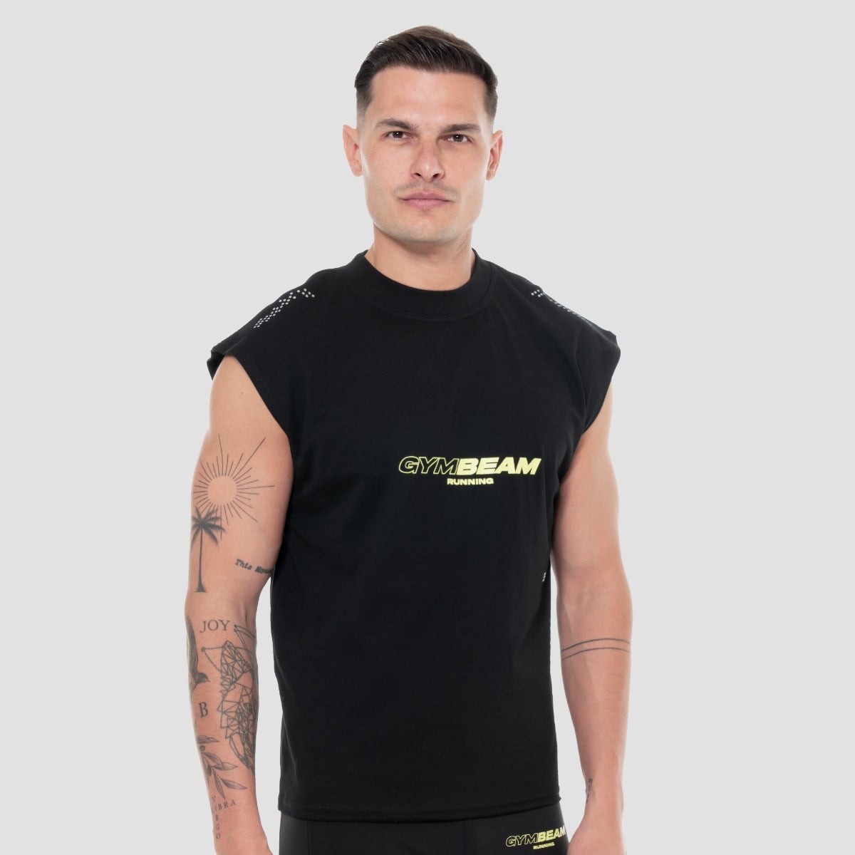 Tank top Pace Black - GymBeam