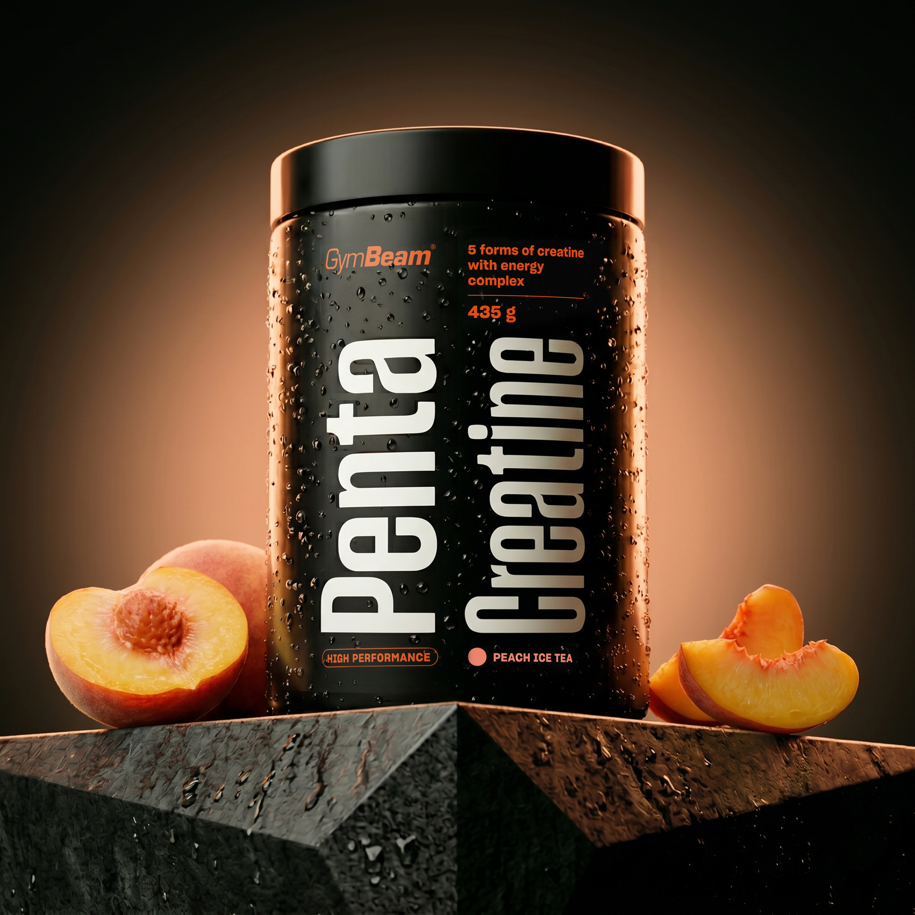 Penta Creatine - GymBeam peach ice tea