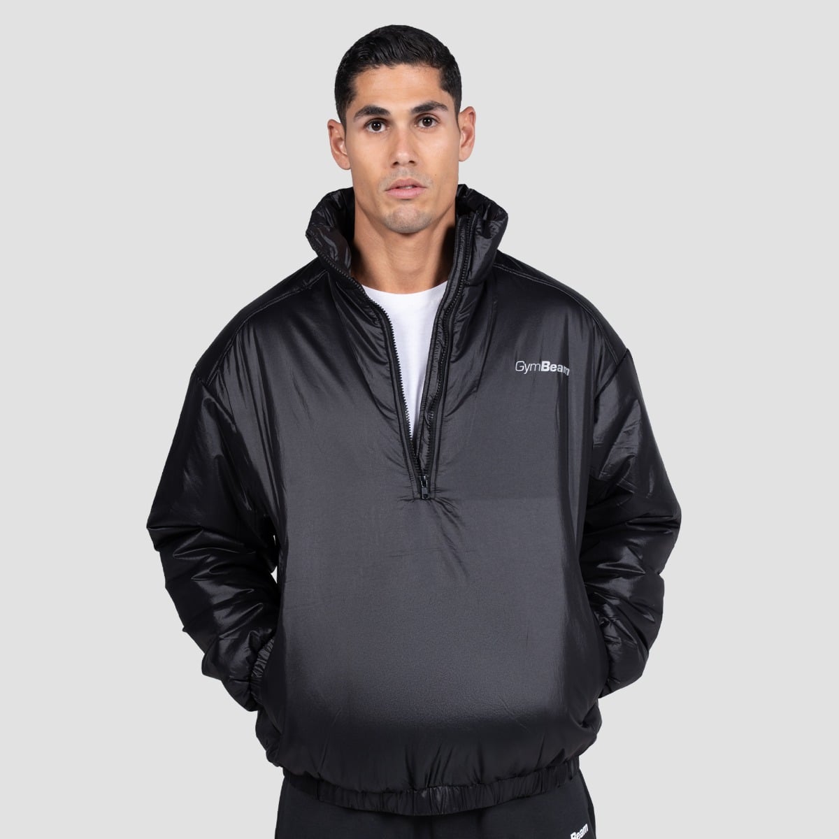 Kurtka Prime 1/2 Zip Black - GymBeam