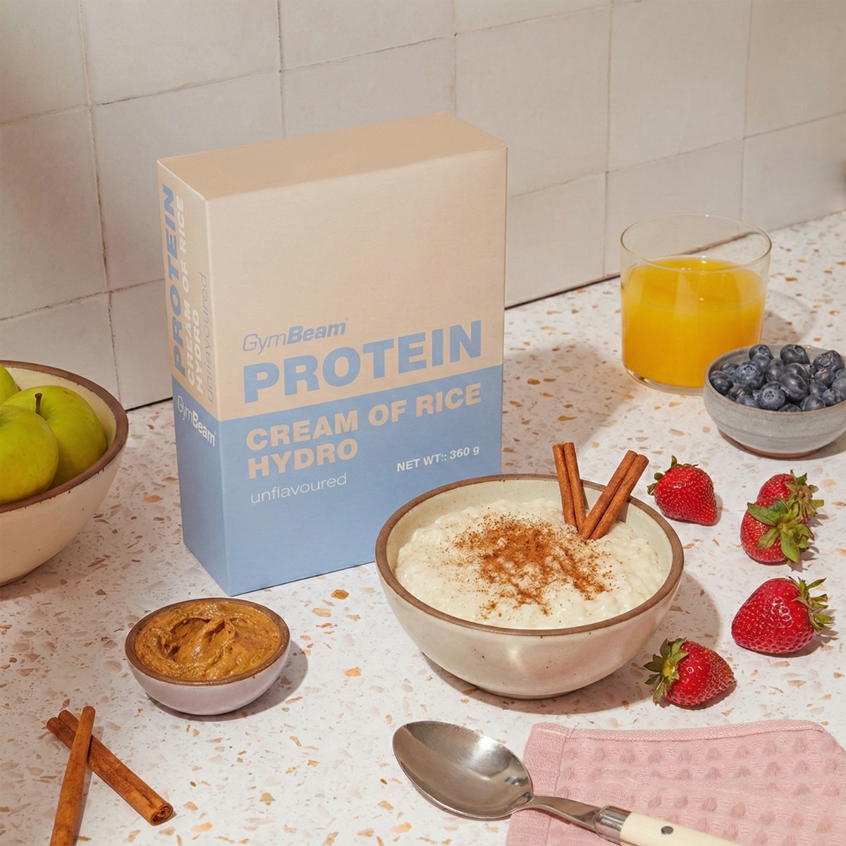 GymBeam Protein cream of rice - hydro · záber 6