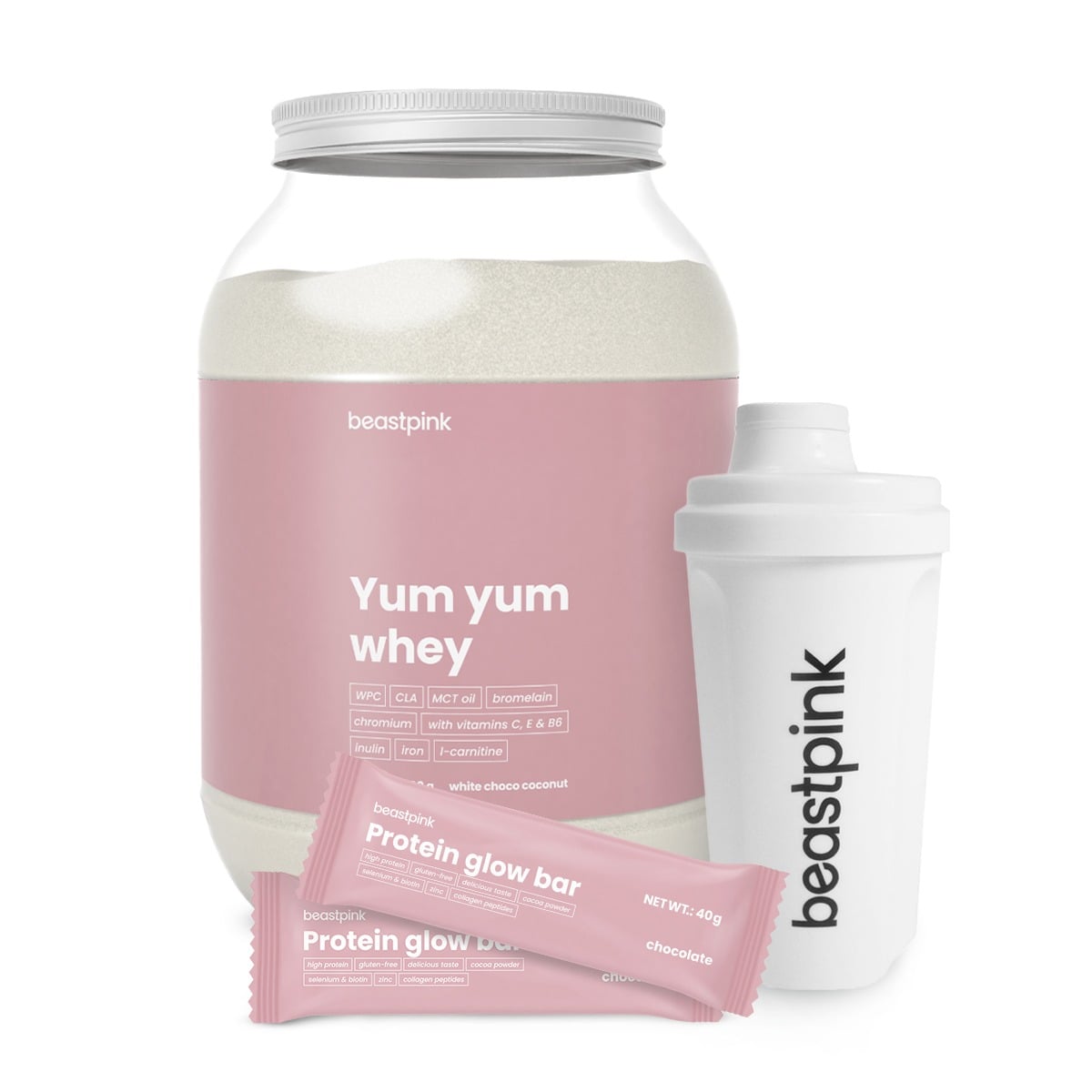 Yum Yum Whey - BeastPink + PREZENTY 