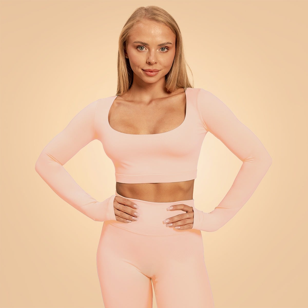Damska koszulka Sense Cropped Pink - BeastPink