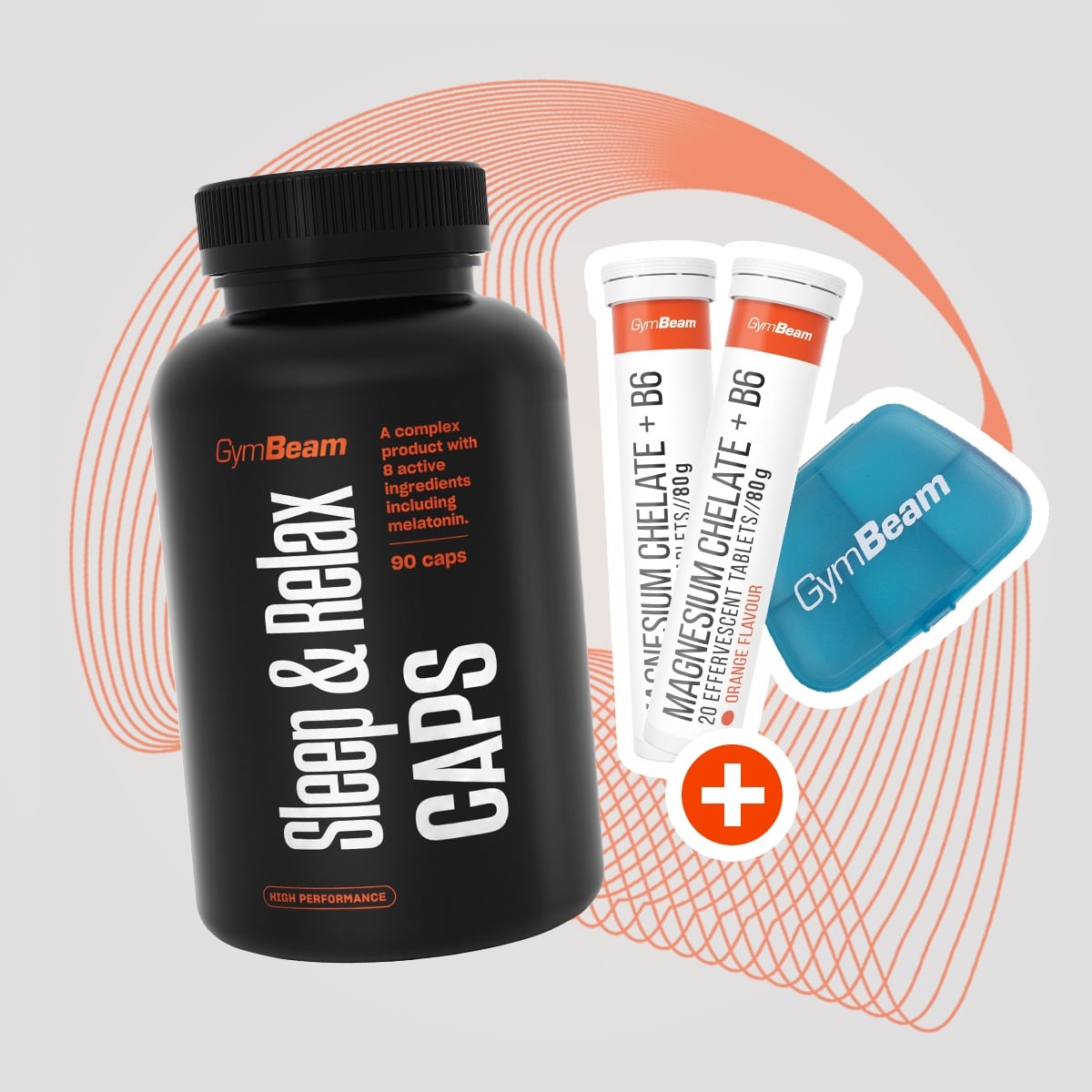 Sleep & Relax CAPS - GymBeam + PREZENTY