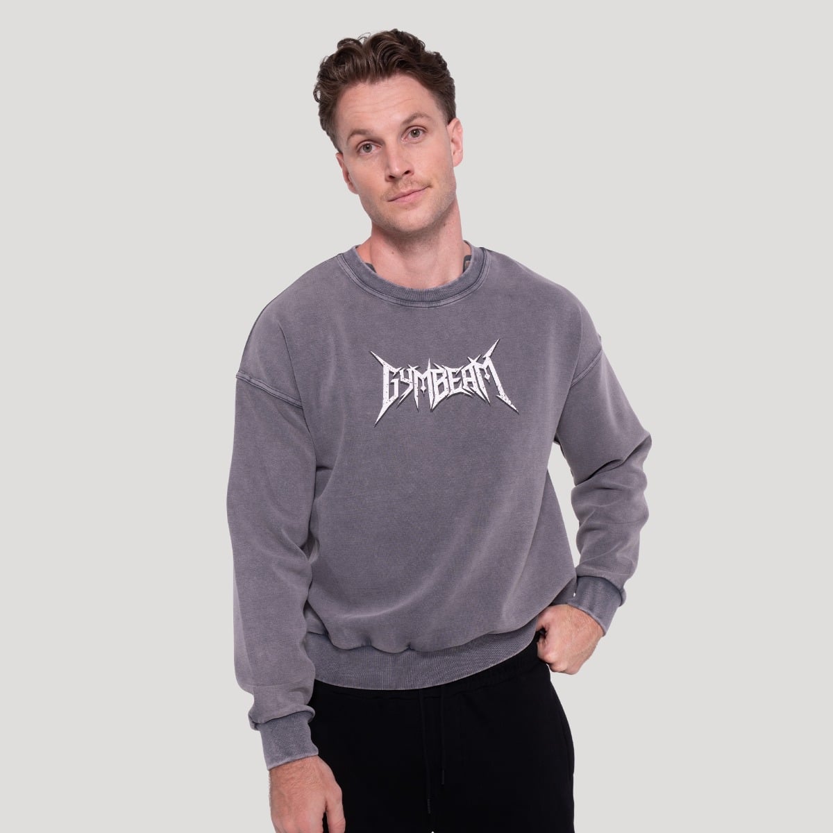 Bluza Spike Gray - GymBeam