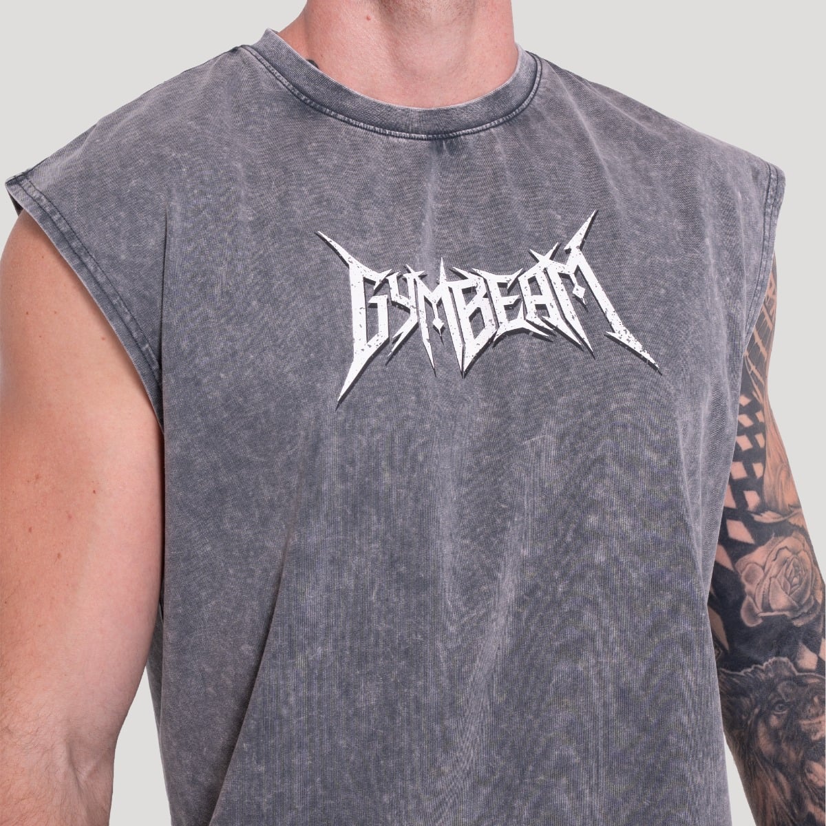 Tank top Spike Gray - GymBeam