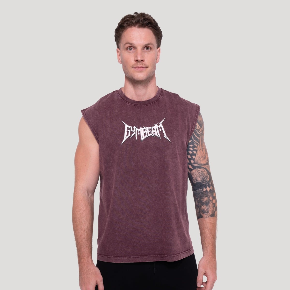 Tank top Spike Burgundy - GymBeam