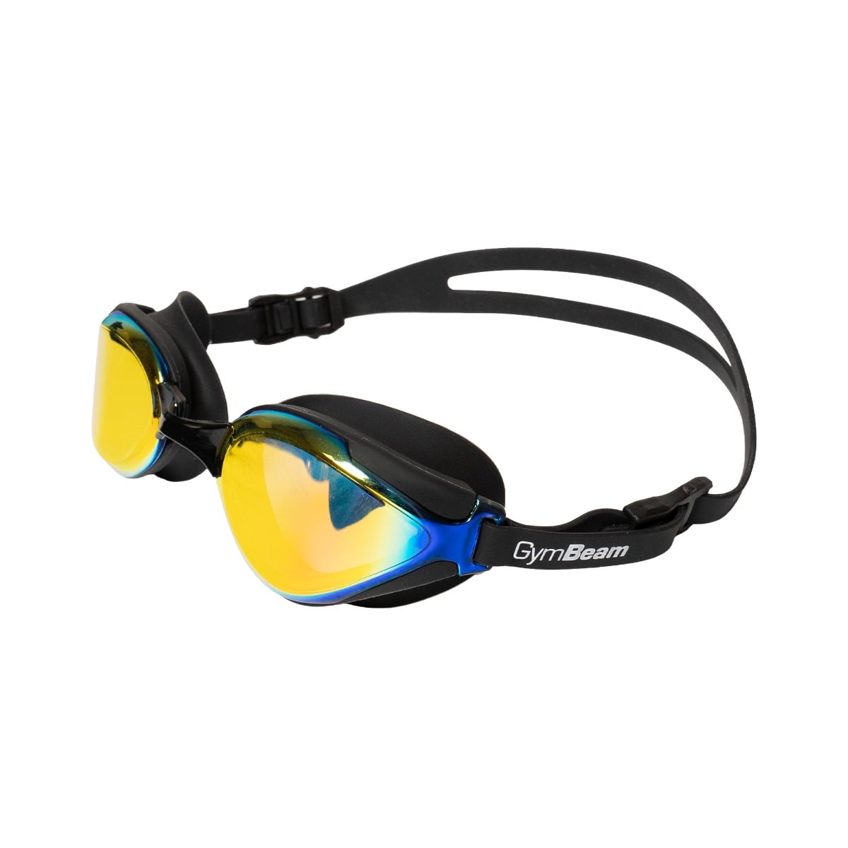 Okulary pływackie AquaFlow Black - GymBeam