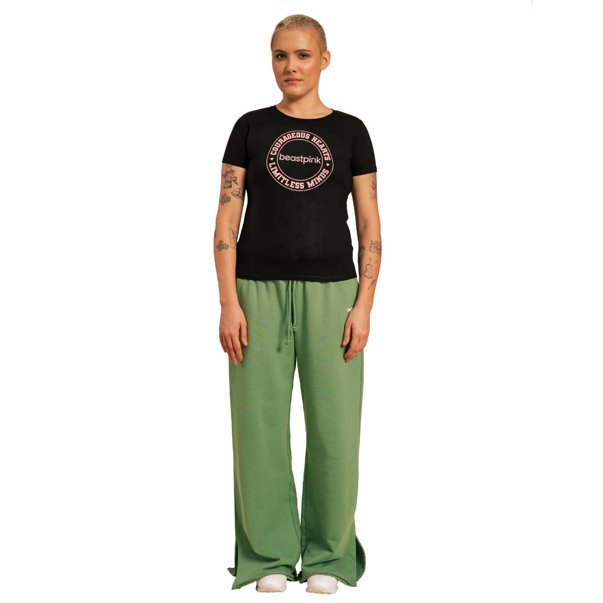 BeastPink Women‘s Serenity T-shirt Black · záber 8