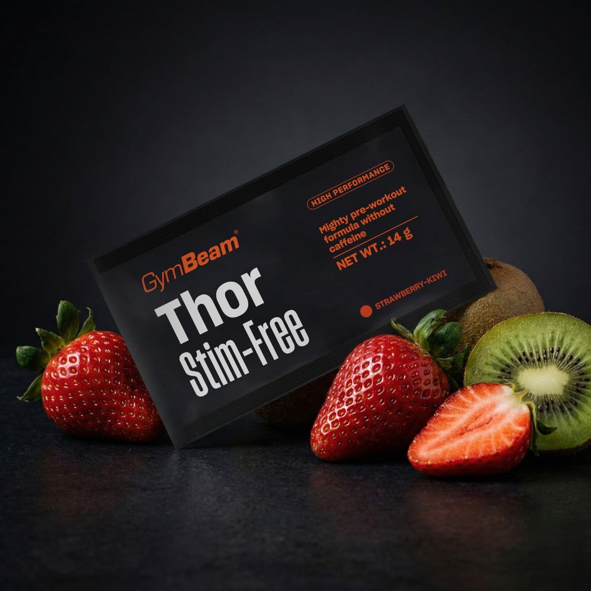 Próbka Thor Stim-Free - GymBeam 14 g - truskawka kiwi