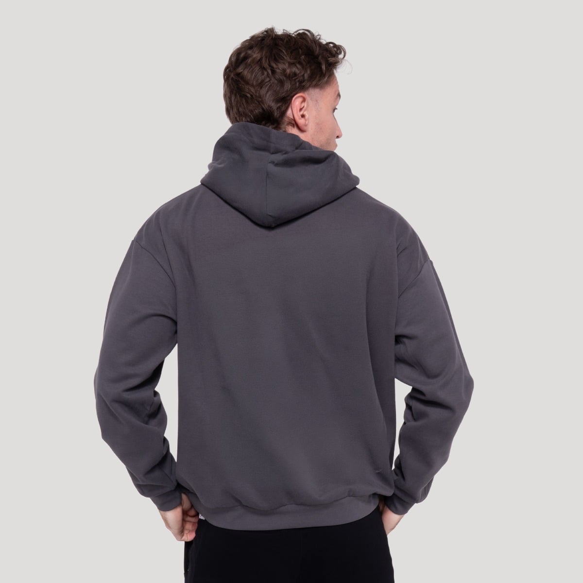 Bluza z kapturem Thorn Grey - GymBeam