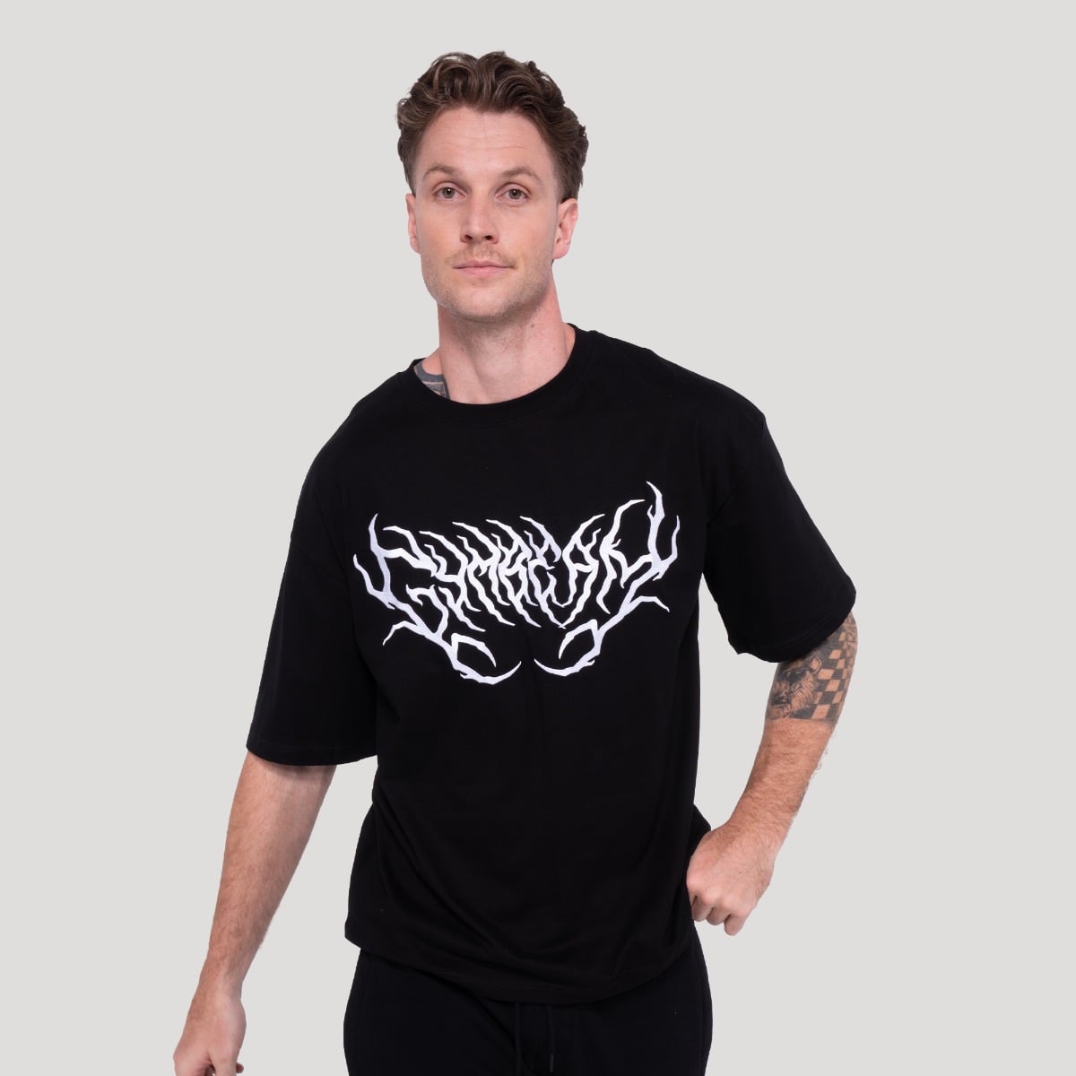 T-shirt Thorn Black - GymBeam
