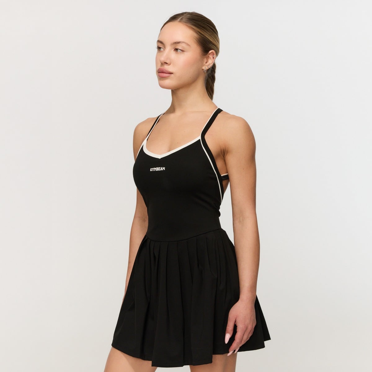 Sukienka sportowa Varsity Black - GymBeam