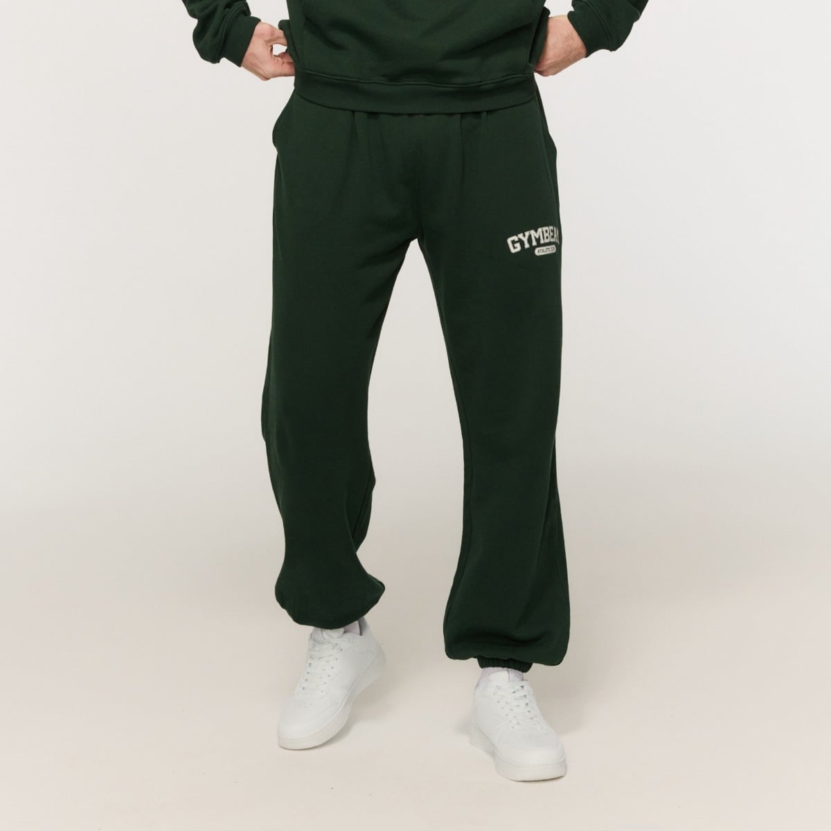 Spodnie dresowe Varsity Green - GymBeam