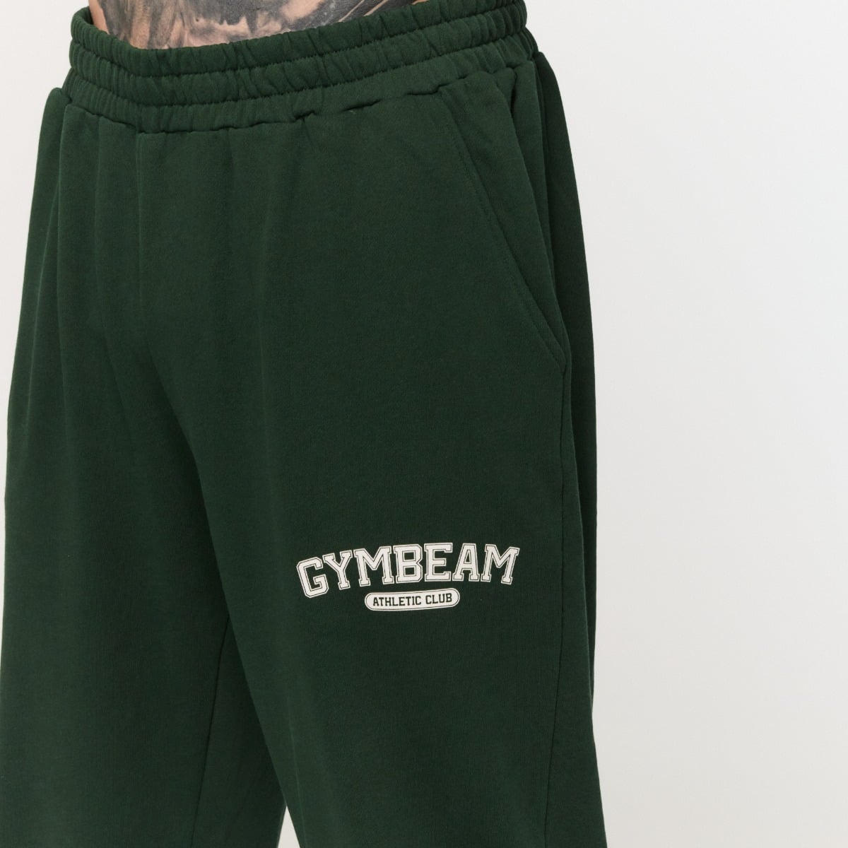 Spodnie dresowe Varsity Green - GymBeam