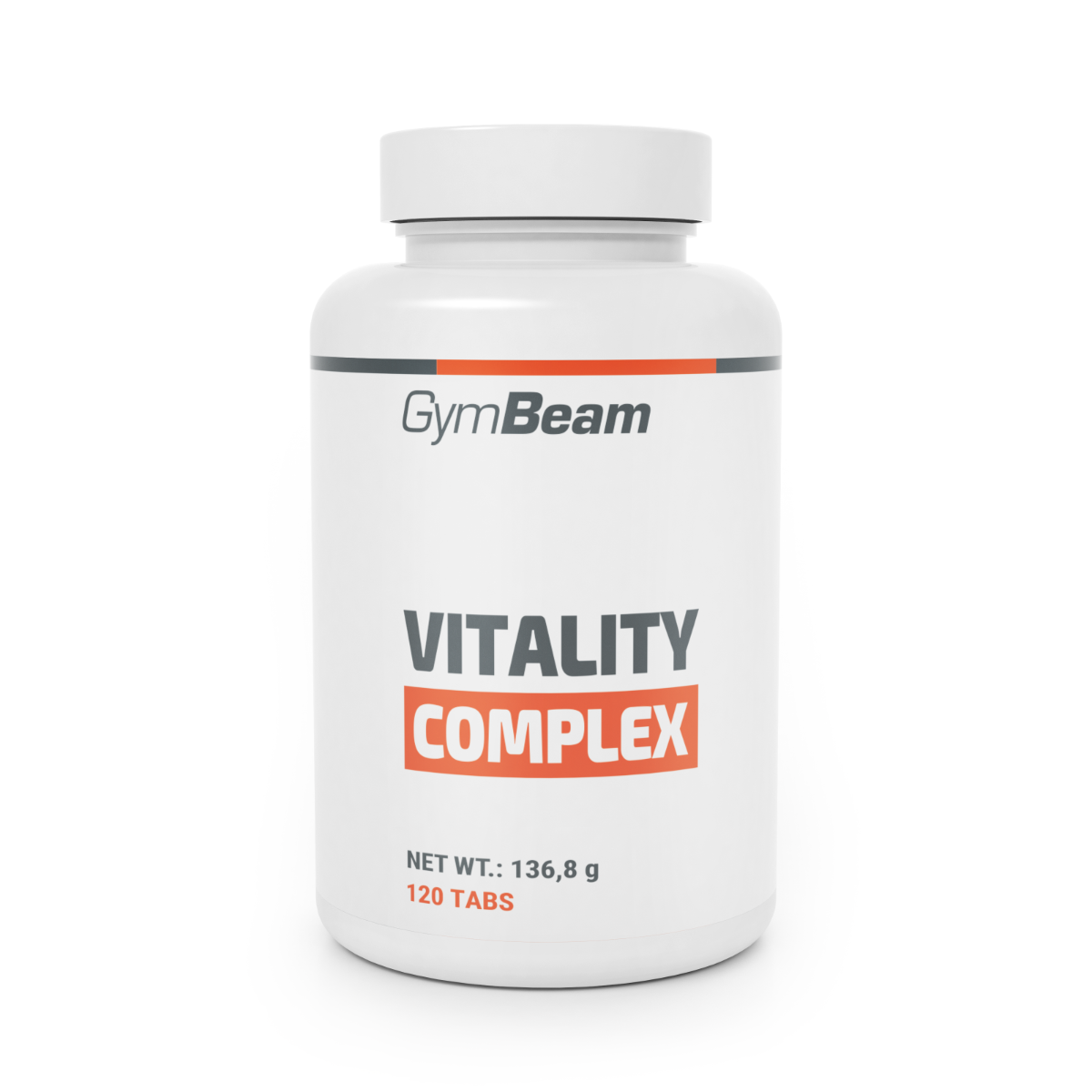 GymBeam Multivitamin Vitality complex - Smak: Bez smaku | Waga: 0,1368 g | Opakowanie: 24 · záber 8