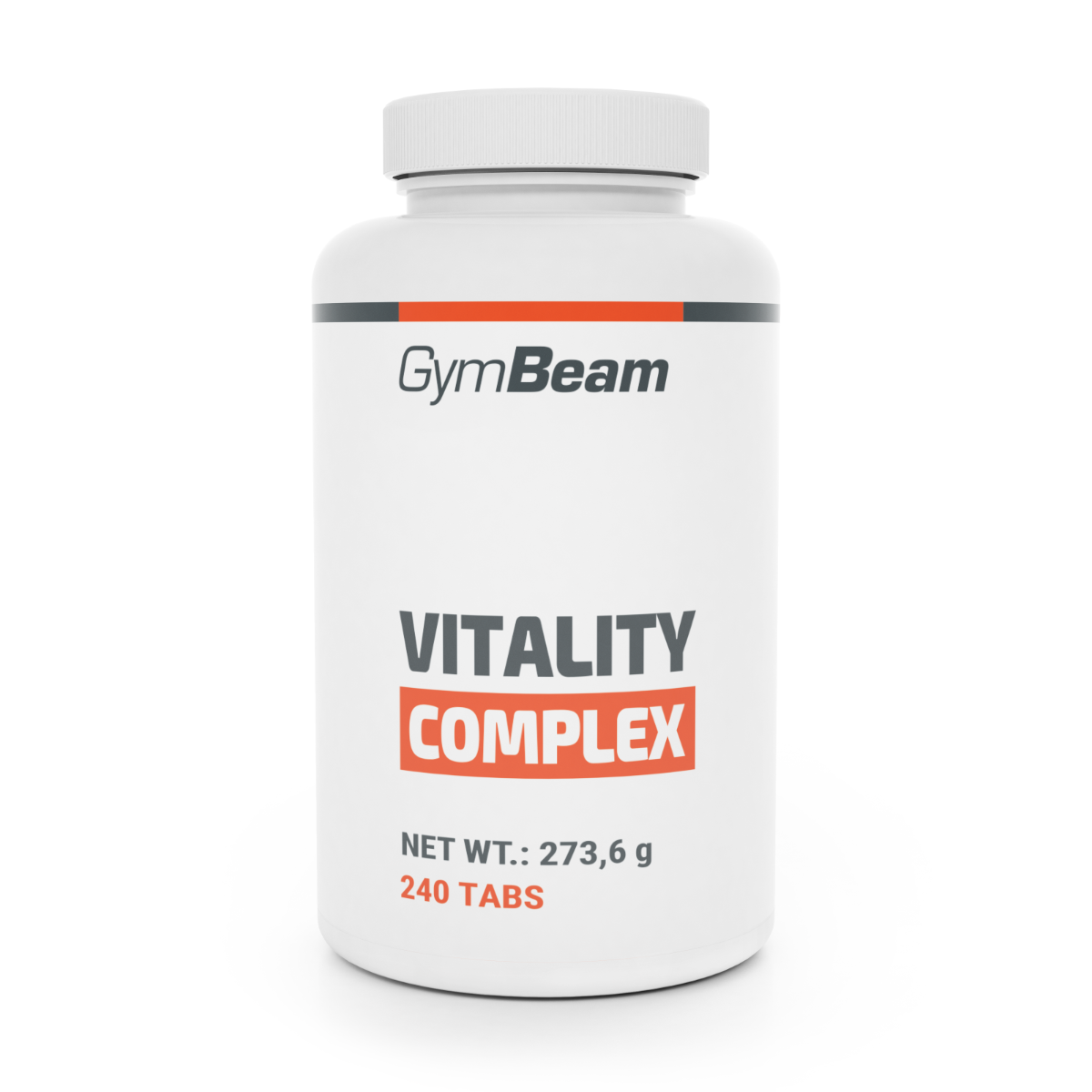 GymBeam Multivitamin Vitality complex - Waga: 0,2736 g | Opakowanie: 25 · záber 12