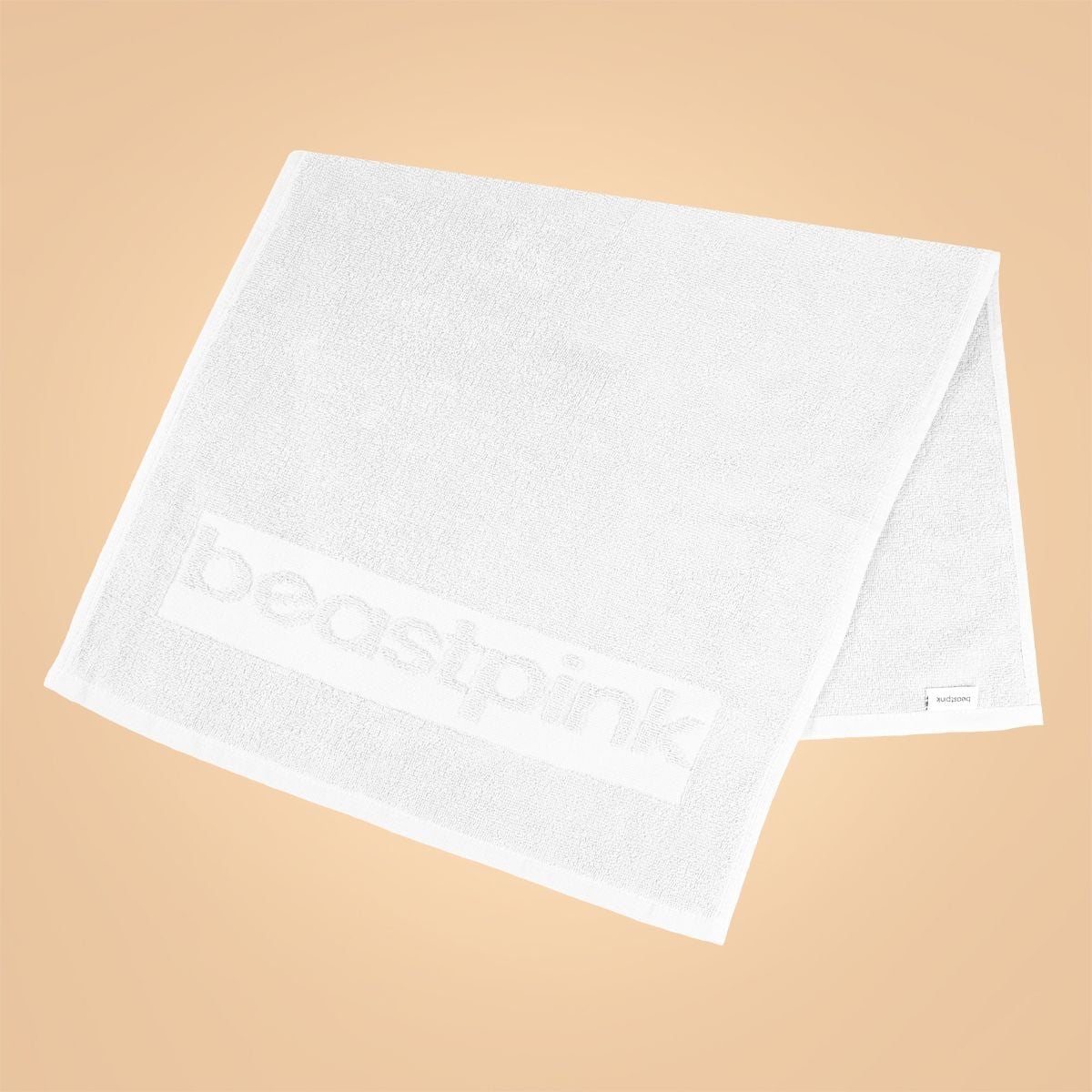 BeastPink Ręcznik fitness Mini White