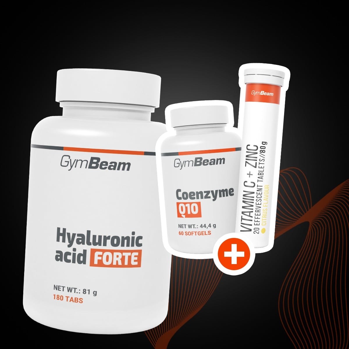 Kwas hialuronowy Forte - GymBeam + PREZENT