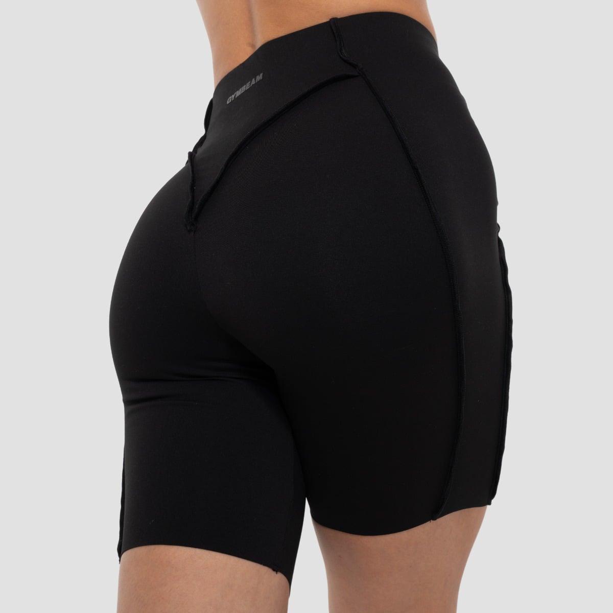 Damskie szorty Cosmo Black- GymBeam