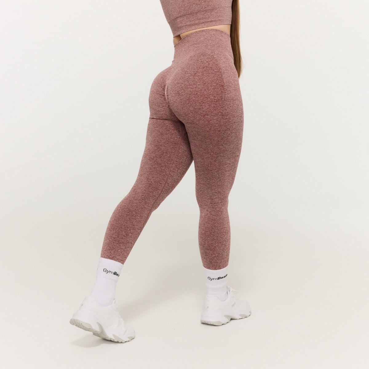Damskie legginsy FLO Mauve - GymBeam