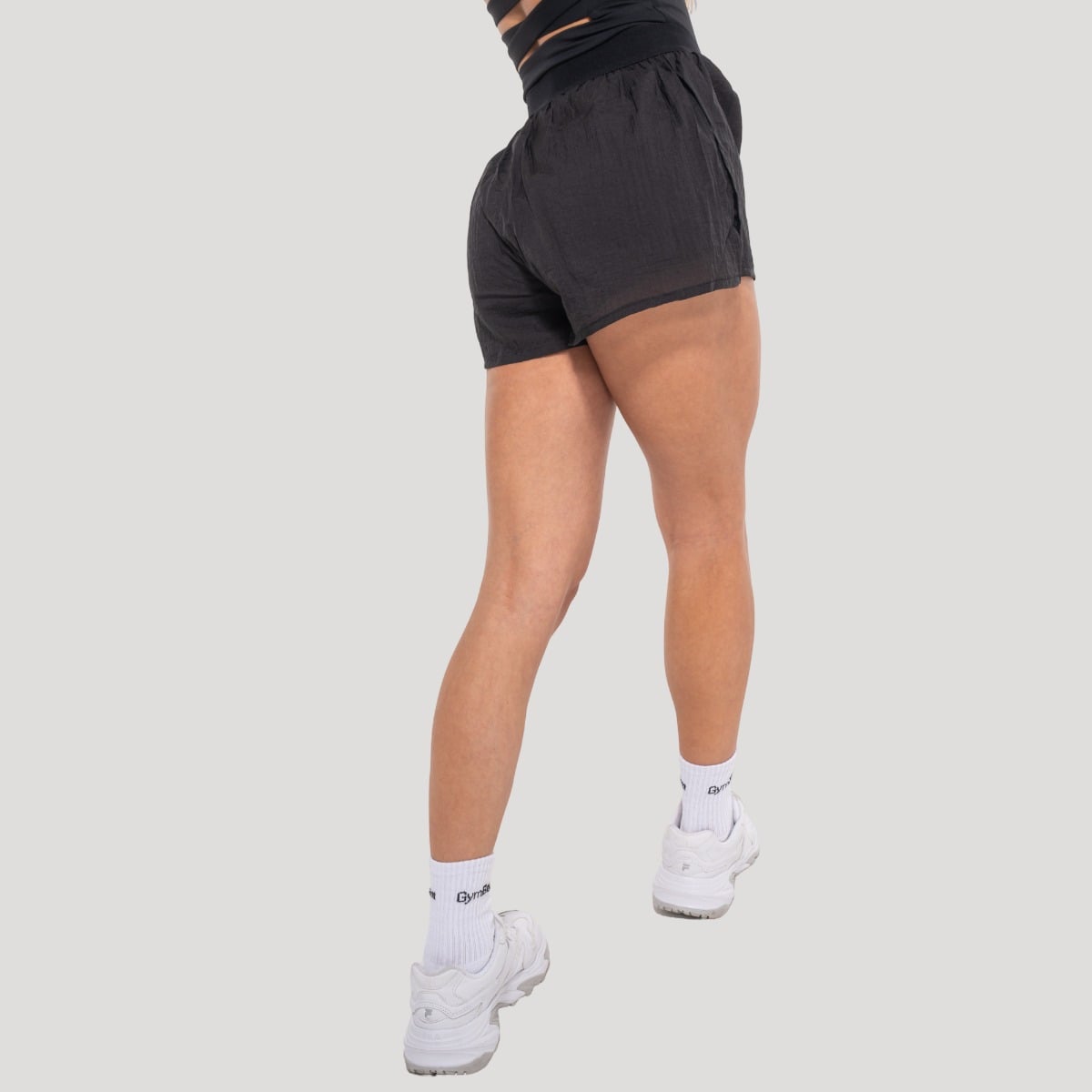 Damskie spodenki Flow Black - GymBeam