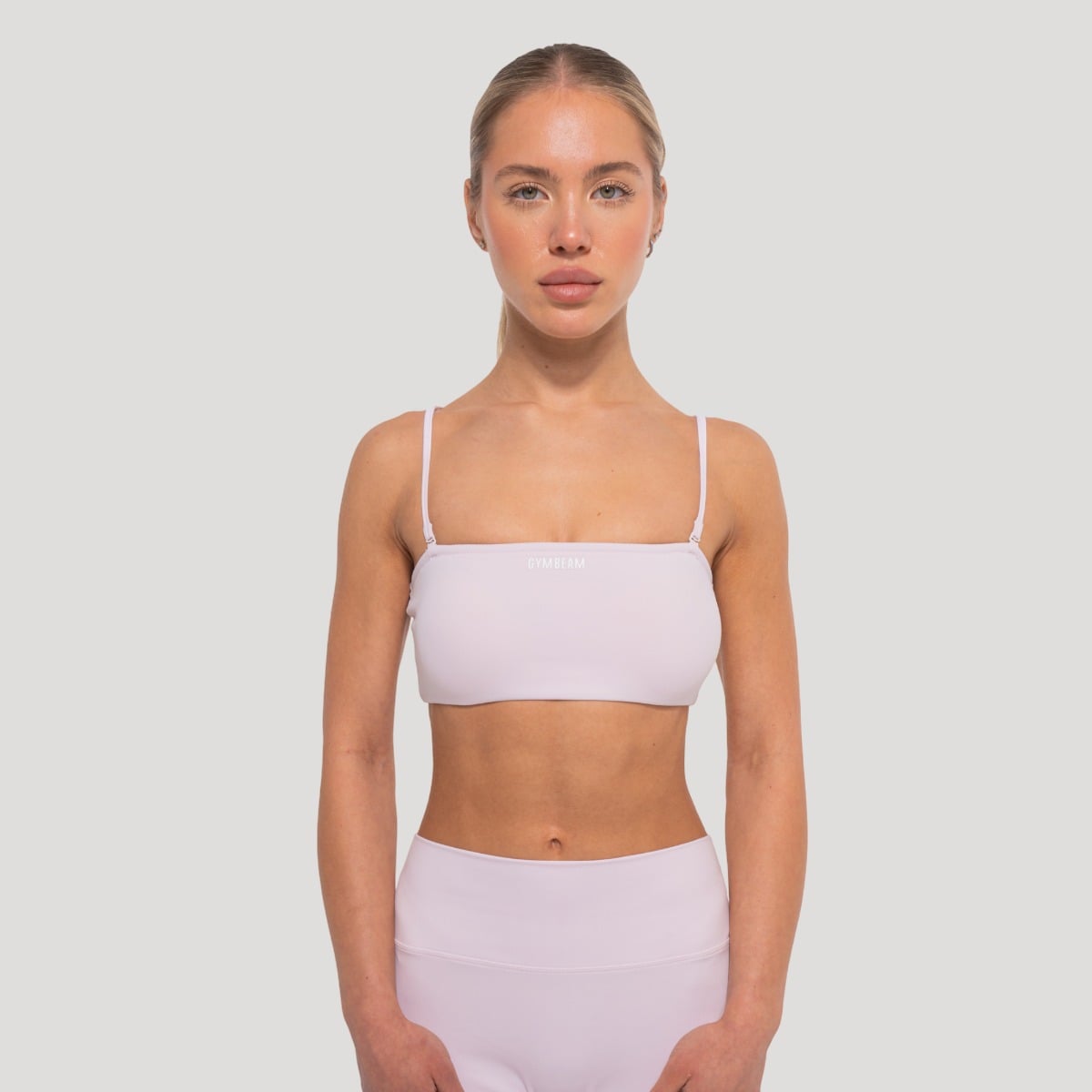 Damski top sportowy Flow Blush - GymBeam