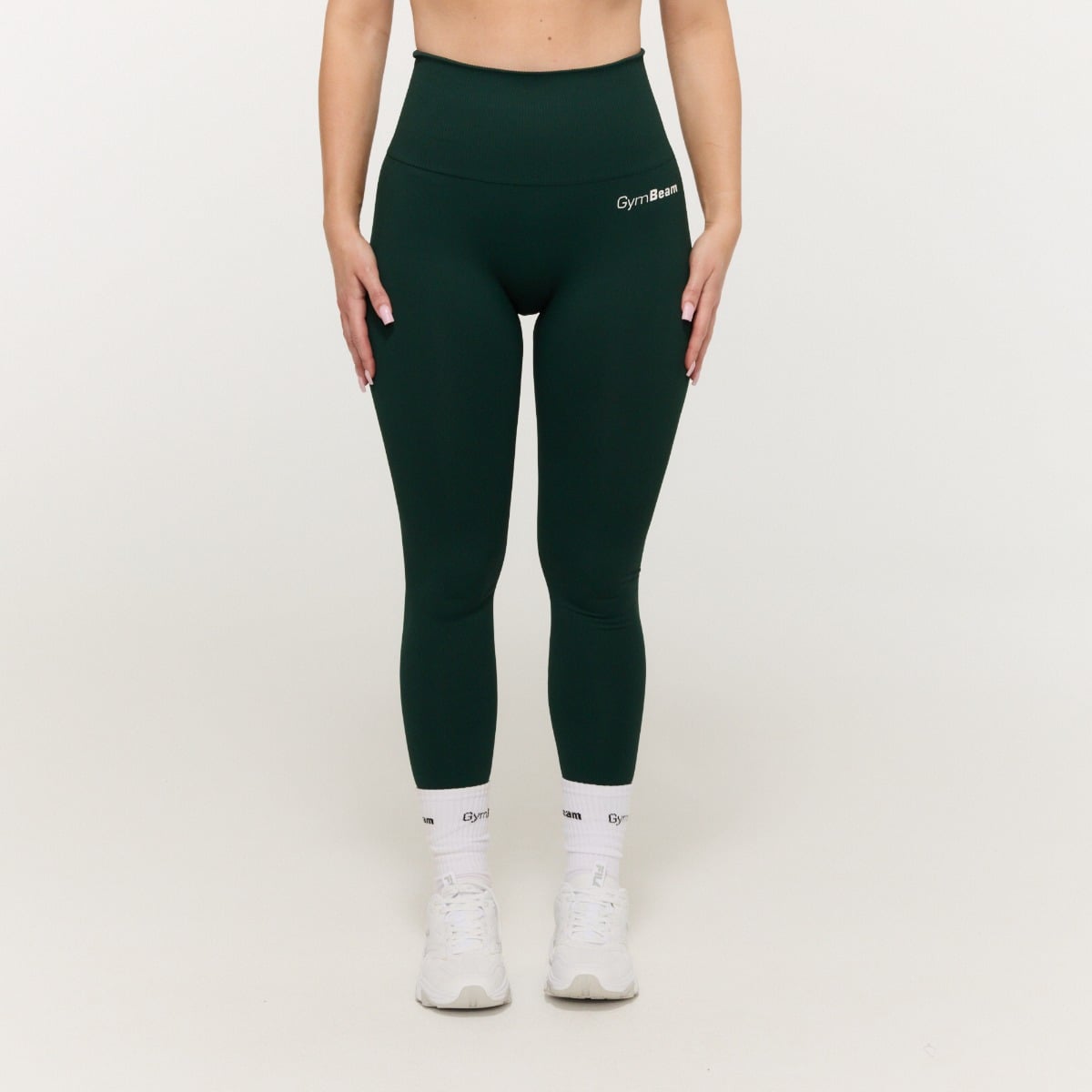 Damskie legginsy GymBabe Forest - GymBeam