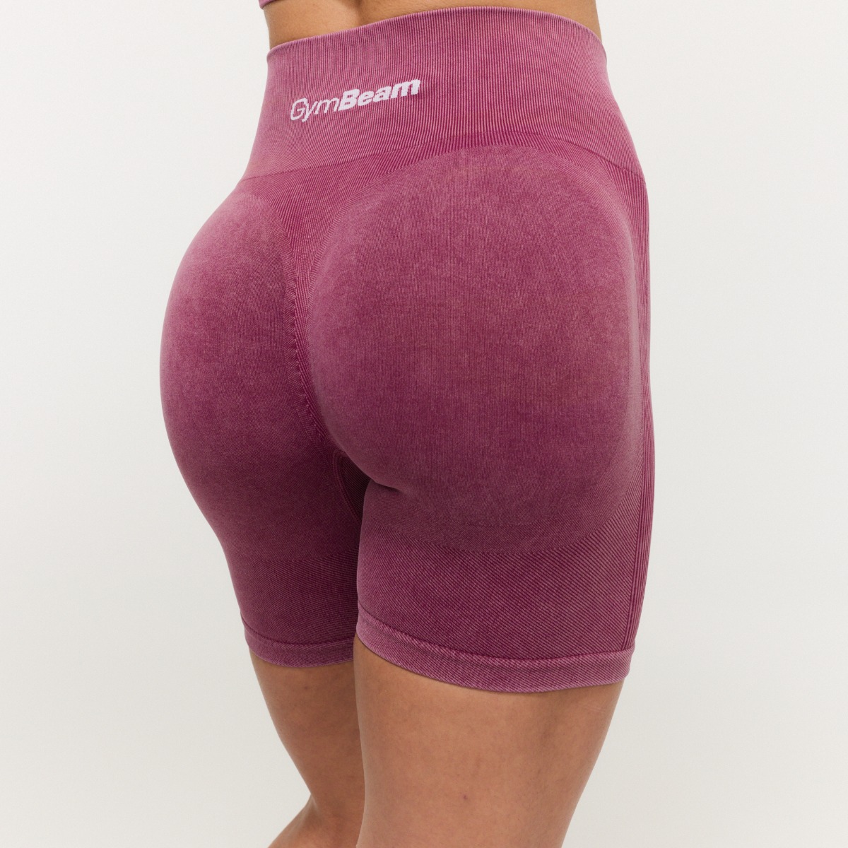 Bezszwowe damskie spodenki Lift Plum - GymBeam