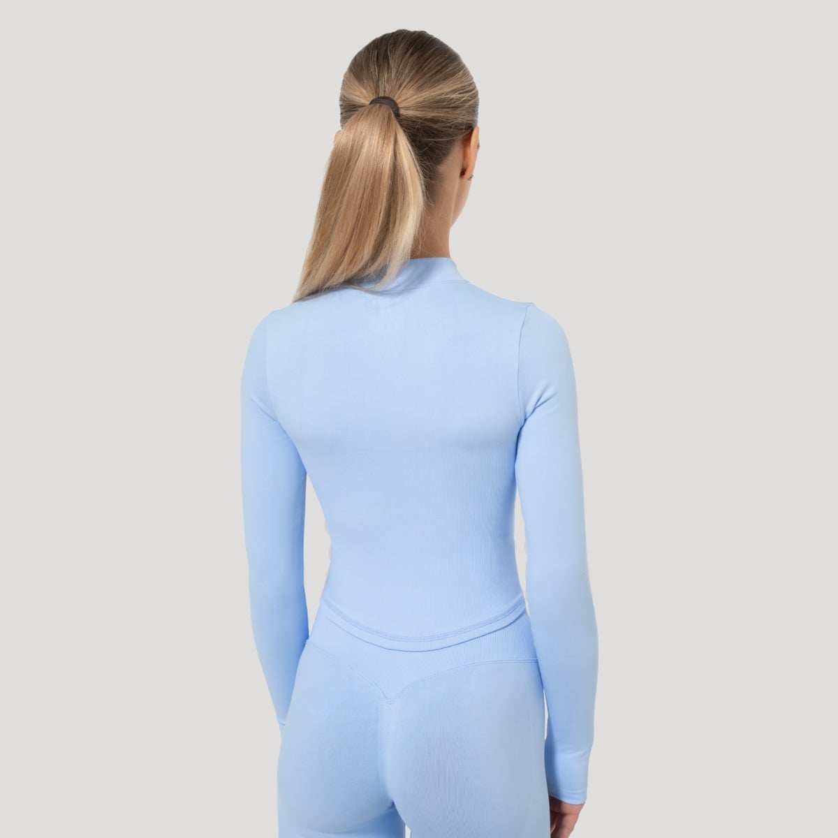Damska koszulka sportowa Luma Baby Blue - GymBeam