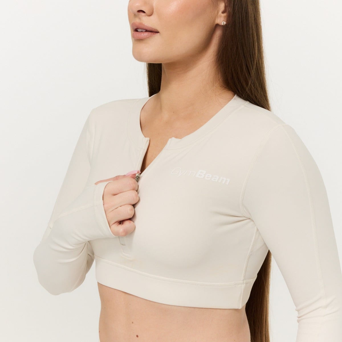 Damski top sportowy Prime Pearl - GymBeam