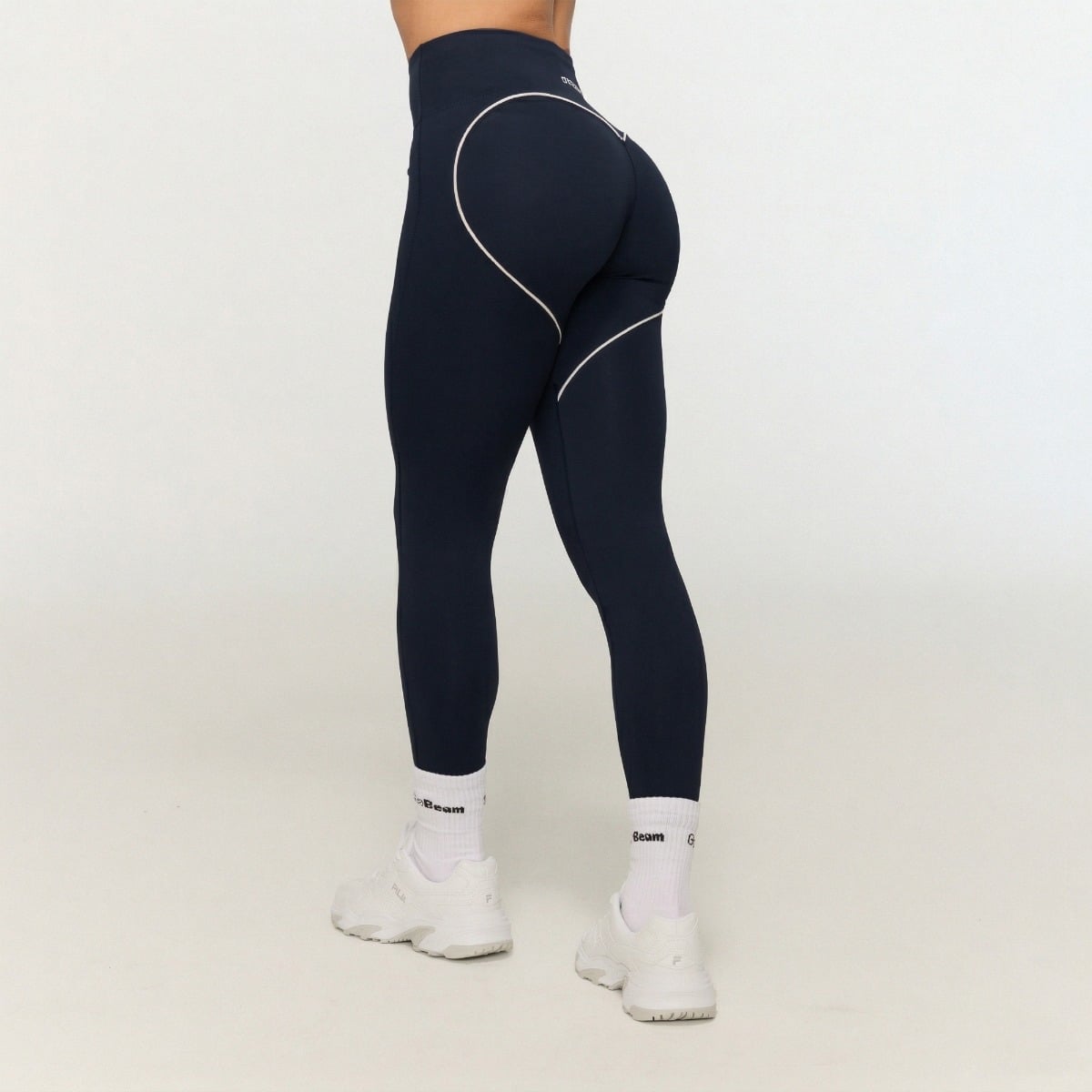 Damskie Legginsy Varsity Blue - GymBeam