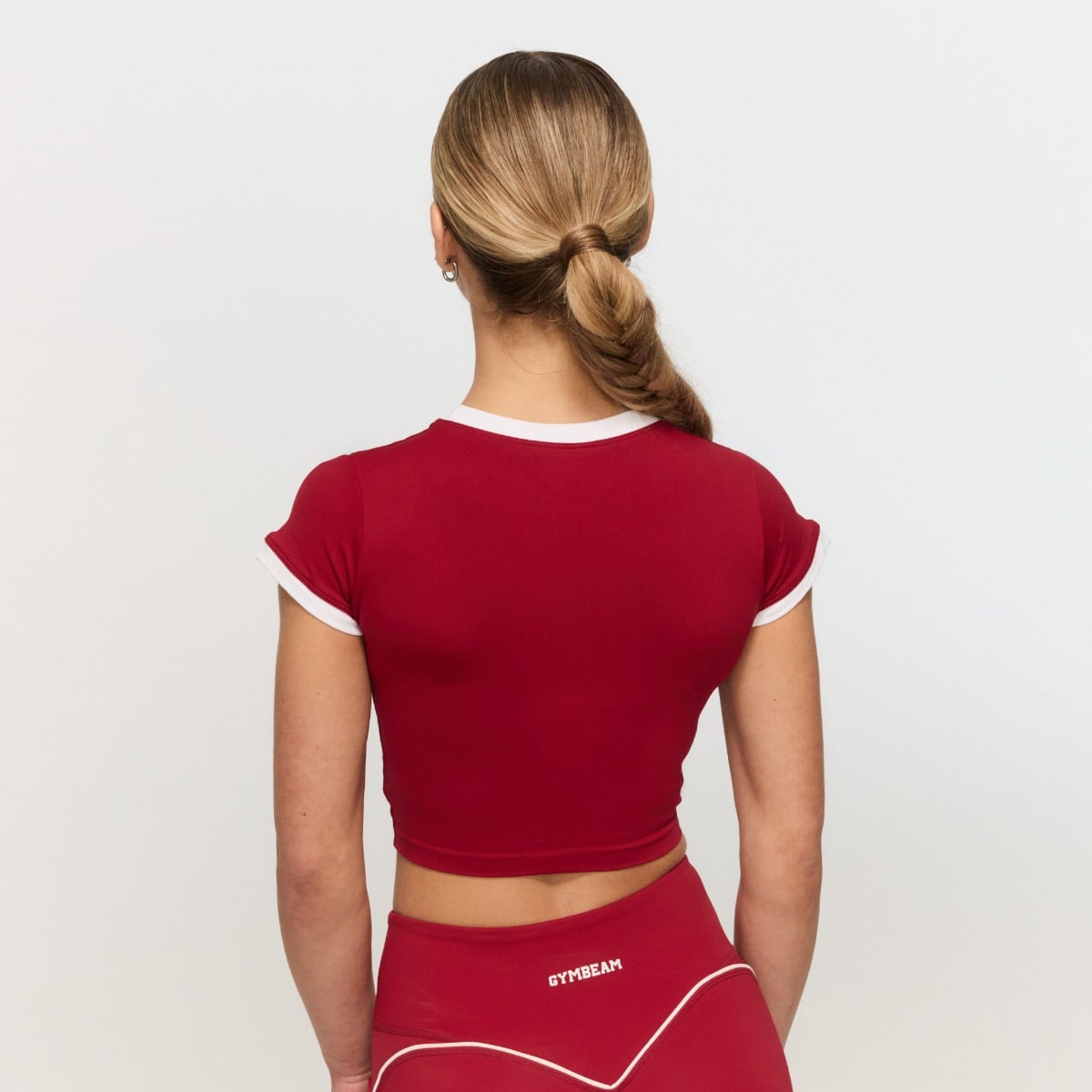 Damska koszulka Varsity Red - GymBeam