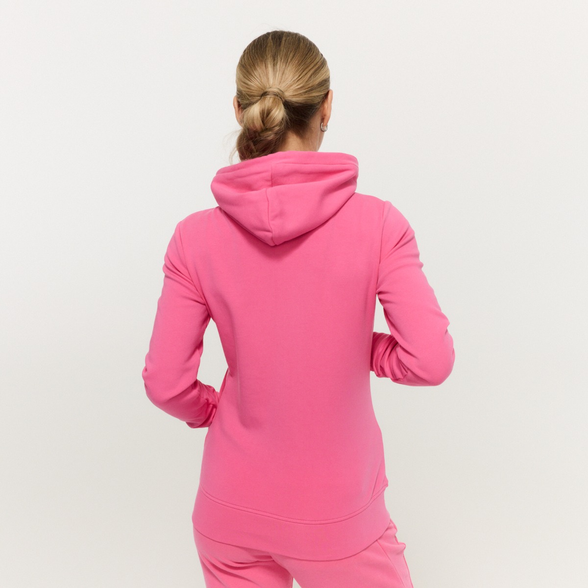 Damska bluza z kapturem Zip Up Limitless Dragonfruit - GymBeam