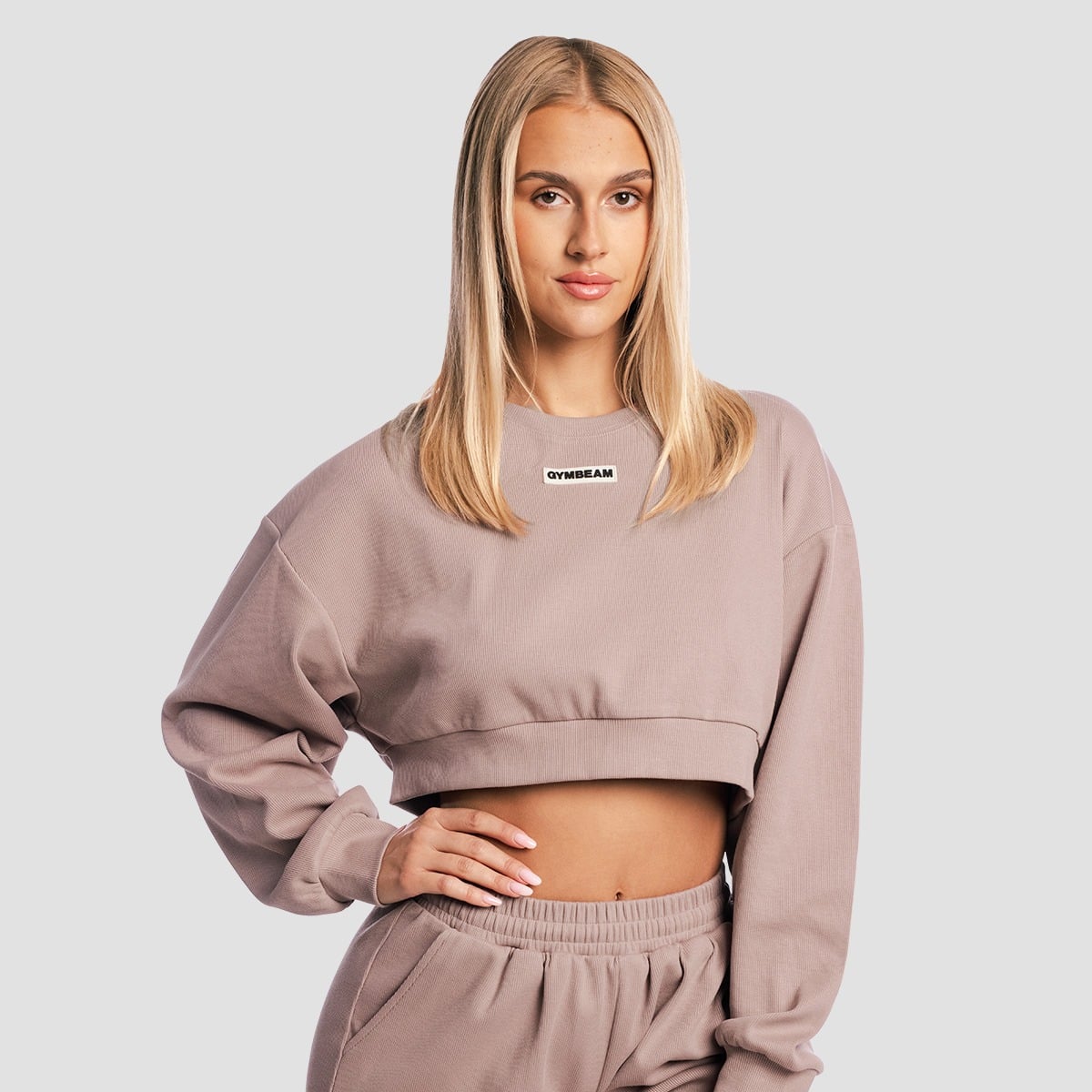 Damska bluza Aura Cropped Roux - GymBeam