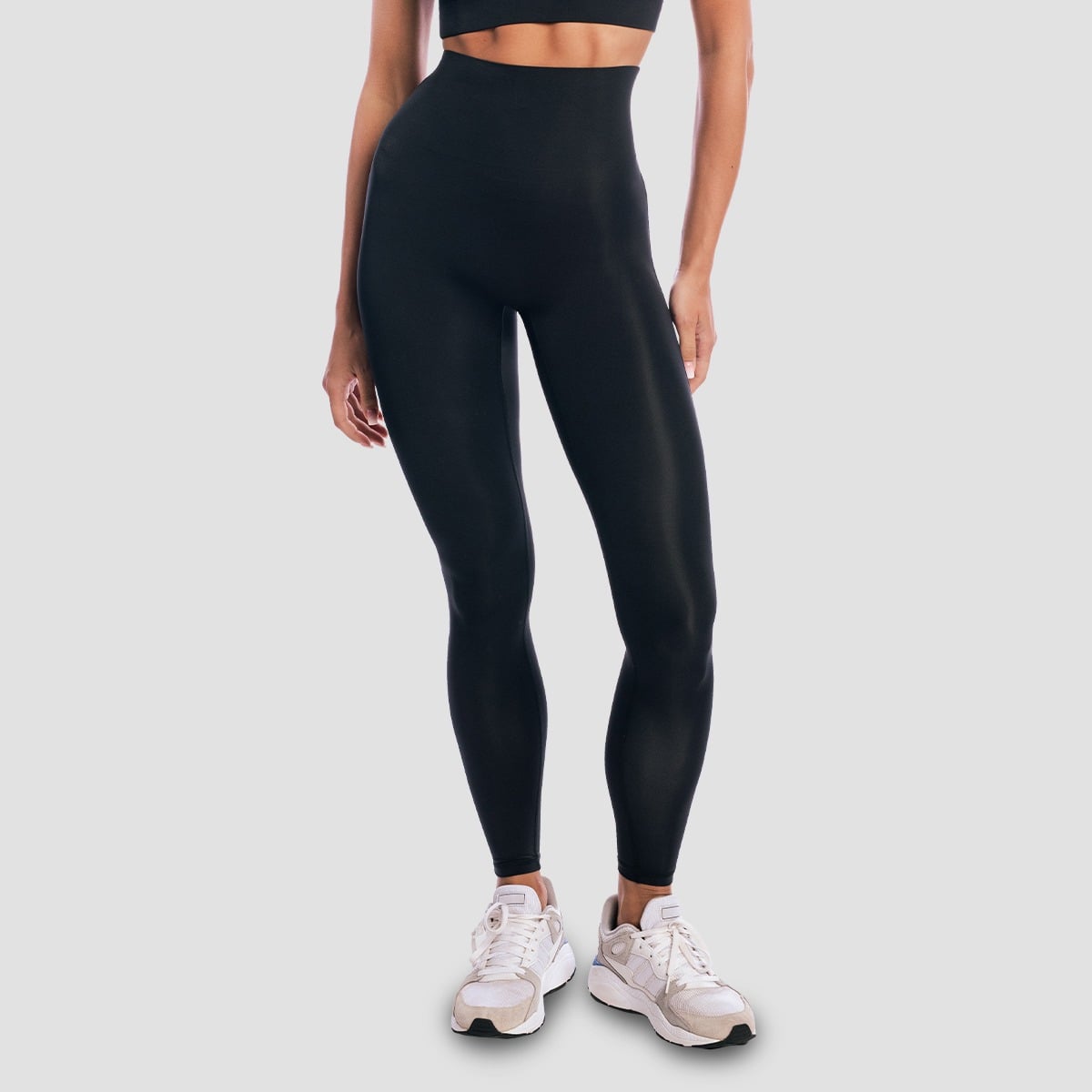 Damskie legginsy Aura Black - GymBeam