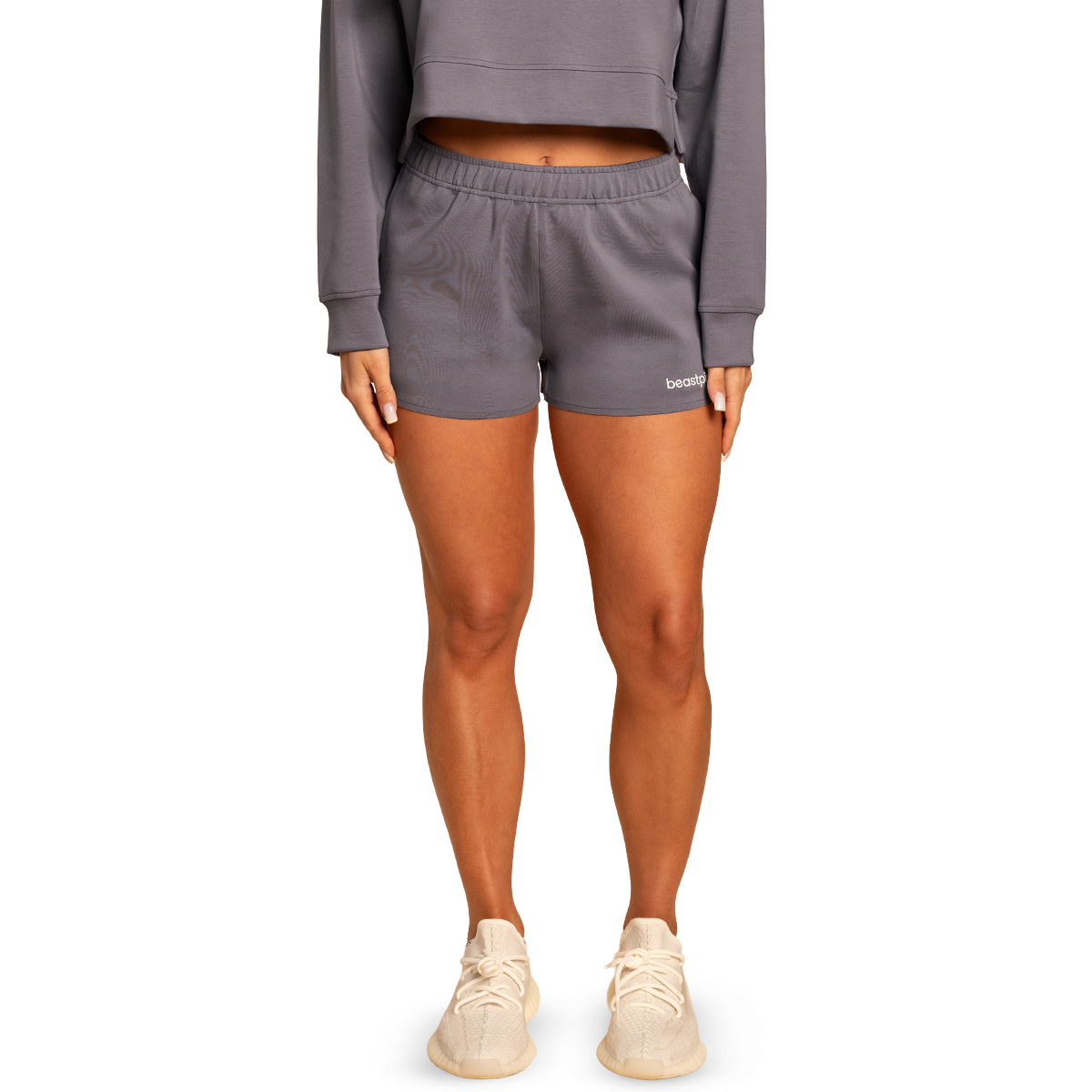 BeastPink Women‘s Grace Sweatshorts Granite - Rozmiar: L | Kolor: Niebieski | Waga: 0,253 g | Opakowanie: 80 · záber 6