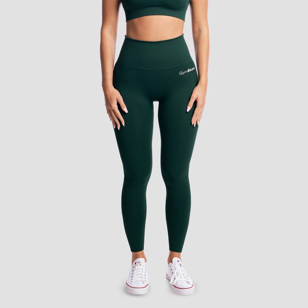 Damskie legginsy GymBabe Forest - GymBeam