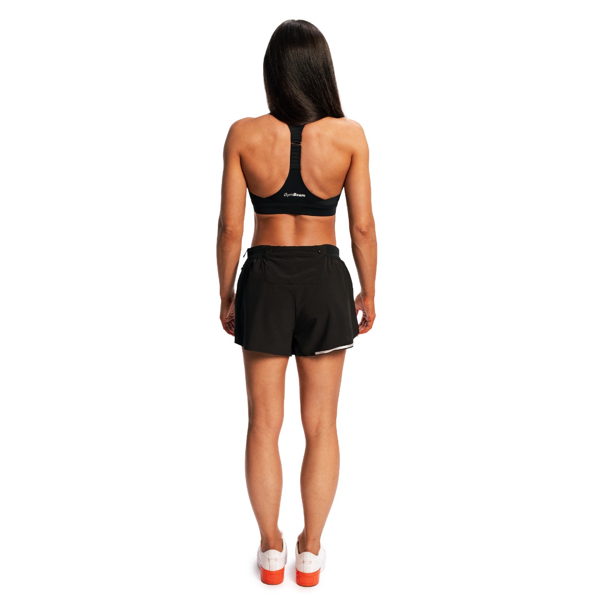 GymBeam Women‘s Pulse X Running shorts Black - Rozmiar: XS | Kolor: Czarny | Waga: 0,09 g | Opakowanie: 69 · záber 12
