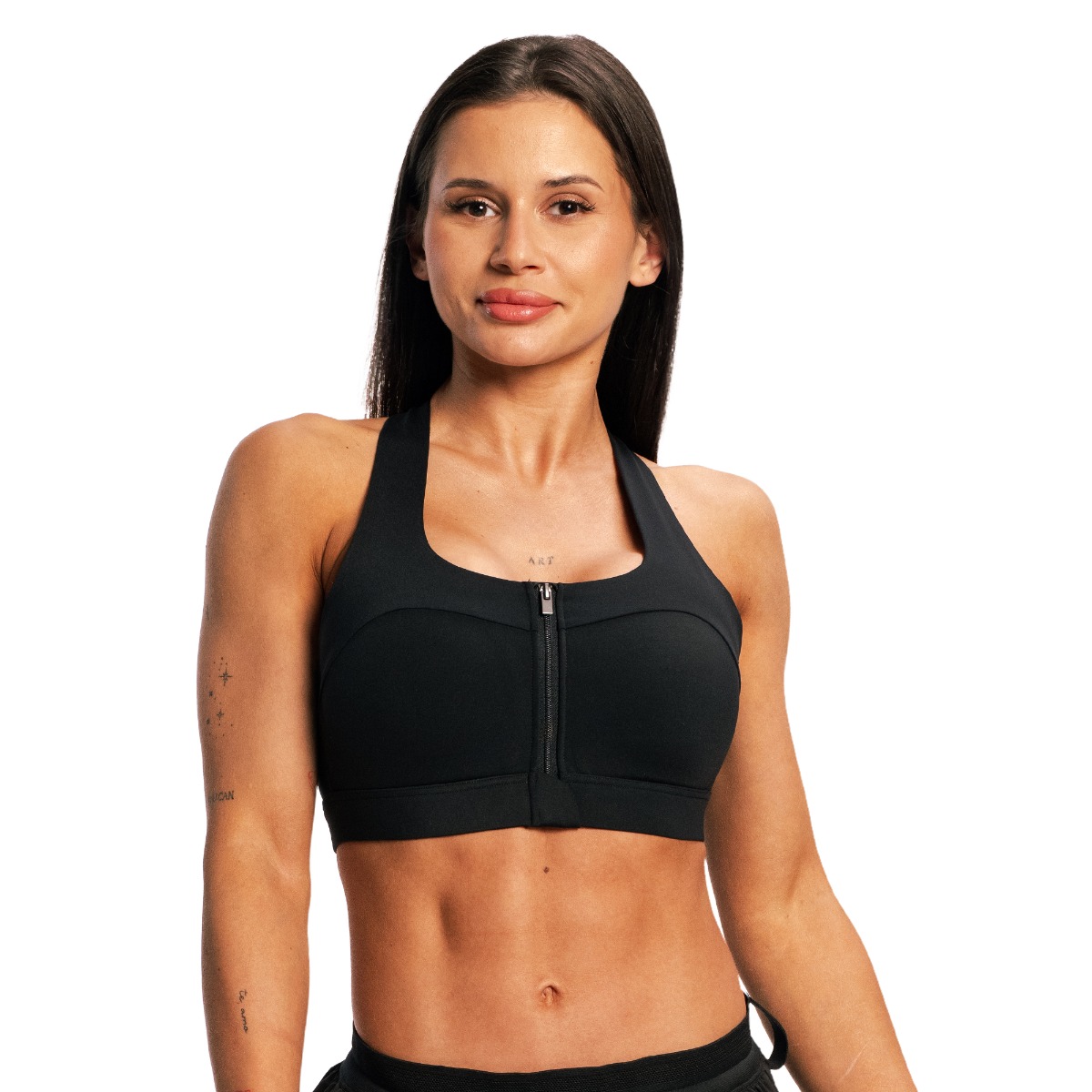 GymBeam Women‘s Pulse X Running Sports Bra Black - Rozmiar: XS | Kolor: Czarny | Waga: 0,0973 g | Opakowanie: 50 · záber 7