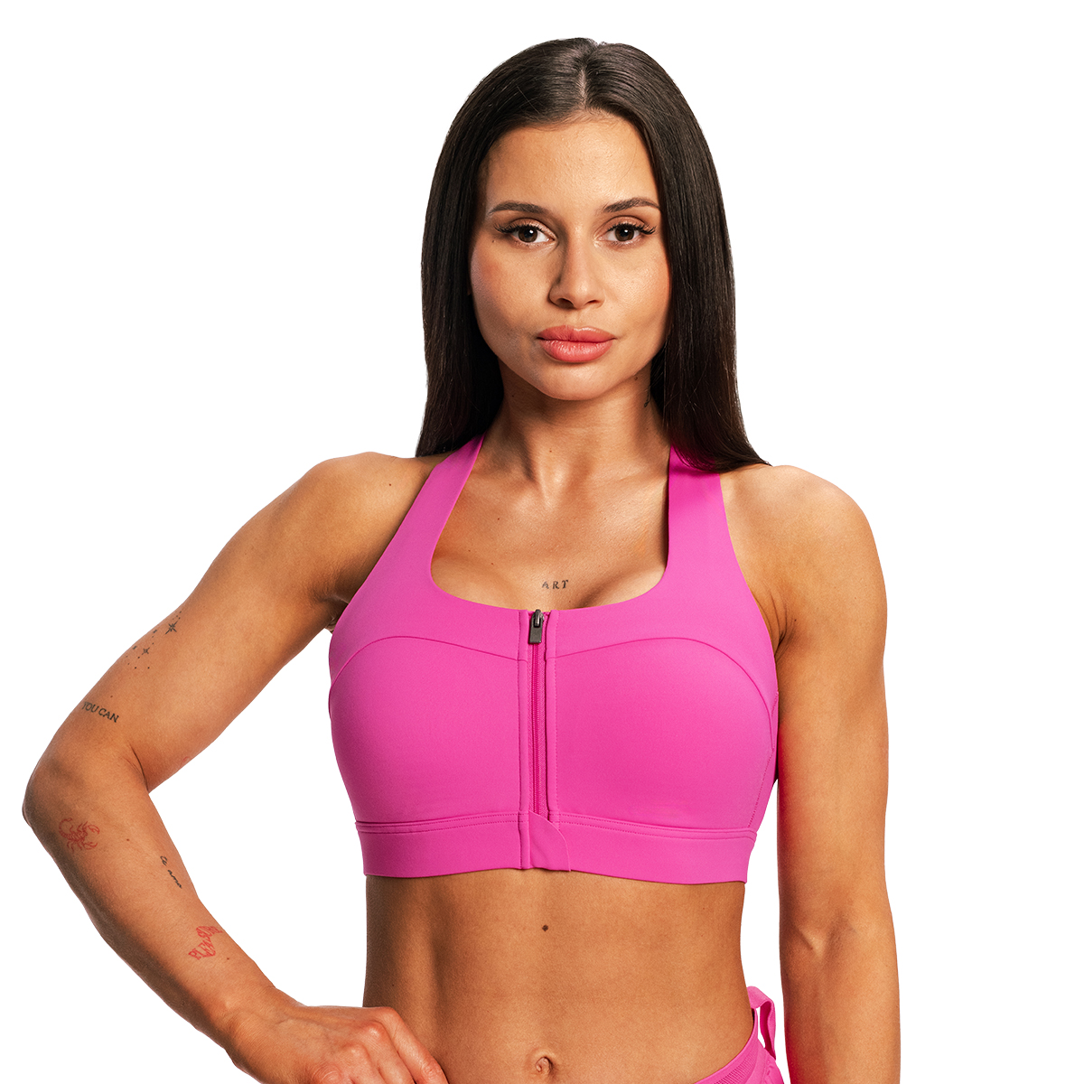 GymBeam Women‘s Pulse X Running Sports Bra Purple - Rozmiar: XS | Kolor: Fioletowy | Waga: 0,0973 g | Opakowanie: 50 · záber 6