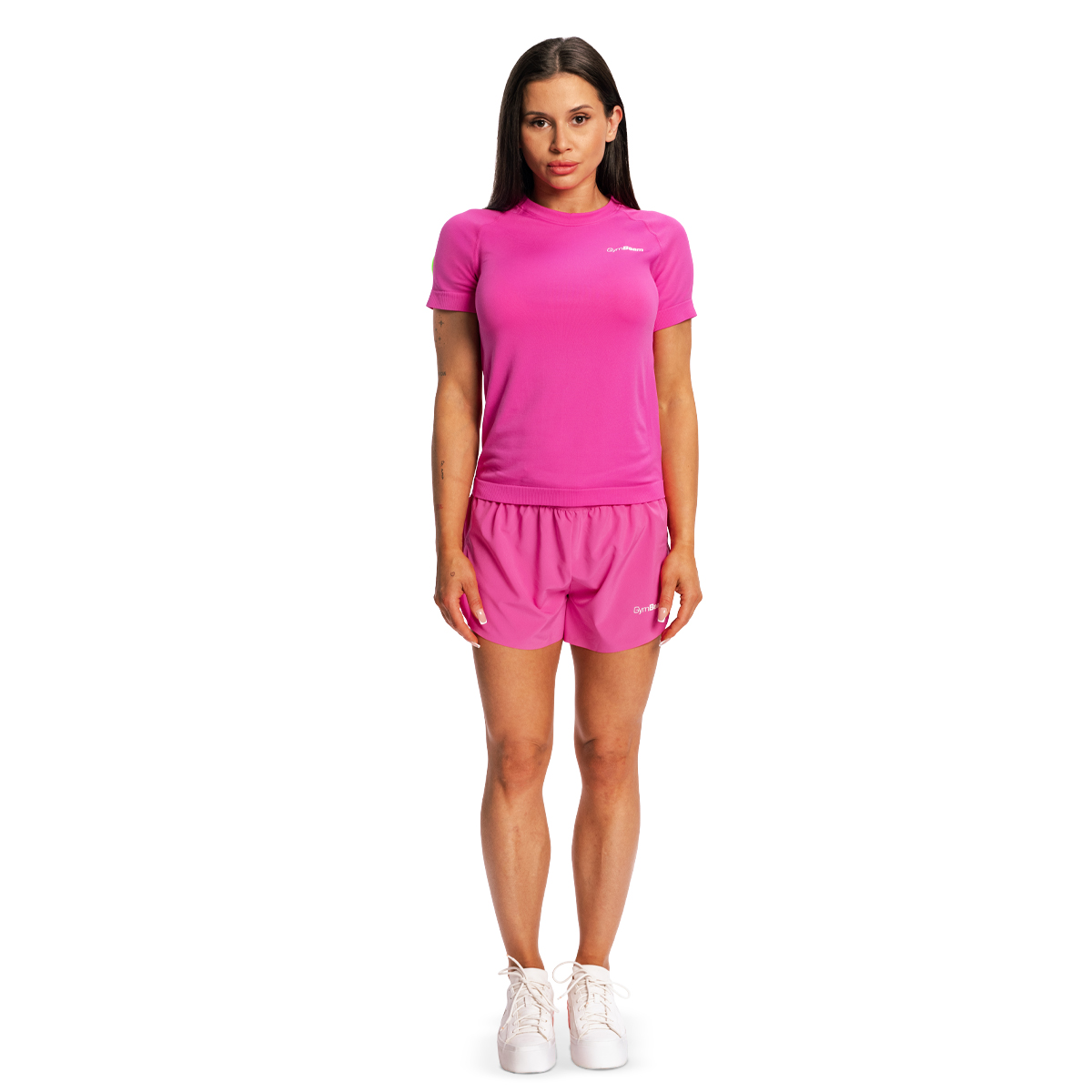 GymBeam Women‘s Pulse X Running T-shirt Purple - Rozmiar: S | Kolor: Fioletowy | Waga: 0,109 g | Opakowanie: 100 · záber 10
